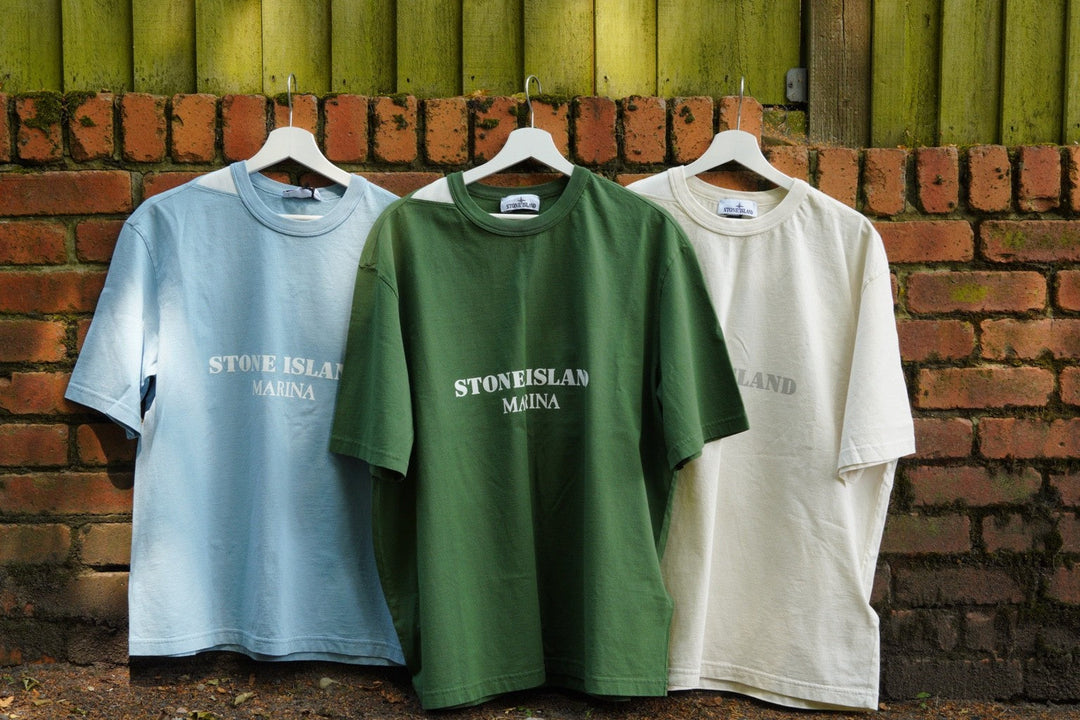 Stone Island SS26 Garment Dyed Marina T-Shirts: A First Look