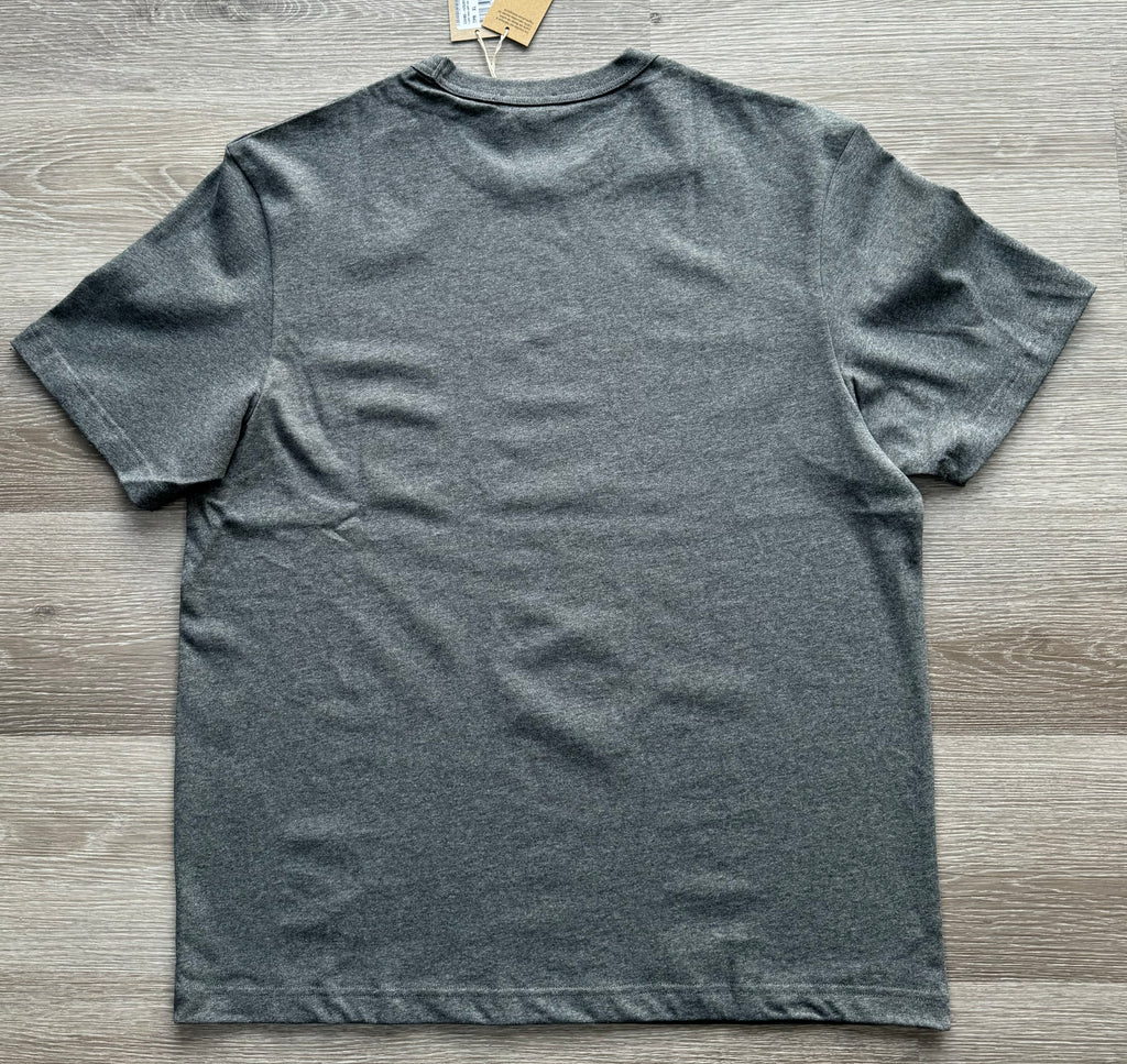 A.P.C. Grey Boxy-Fit Logo T-Shirt - M/XL