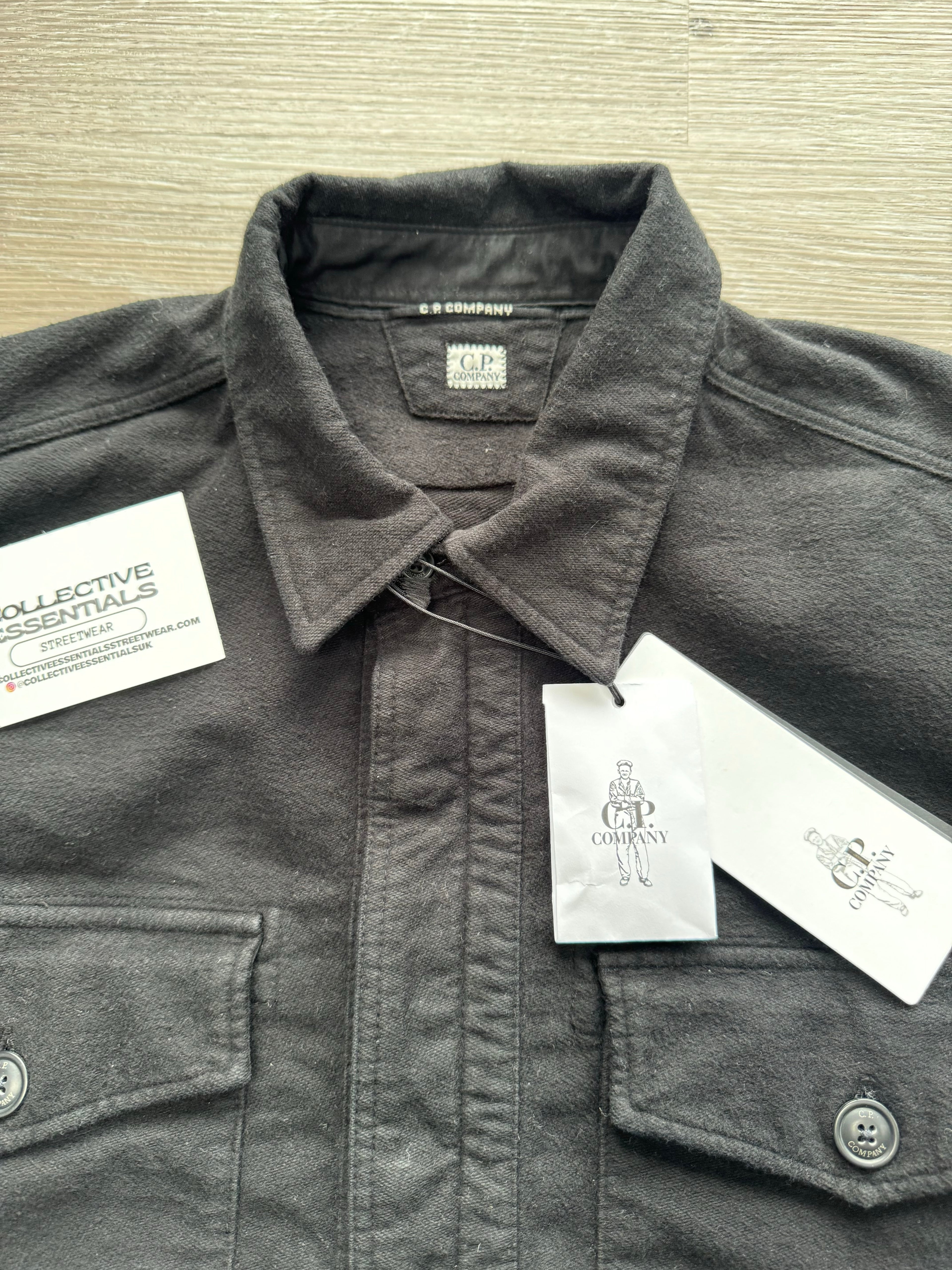 C.P. Company Wool Blend Overshirt - Medium
