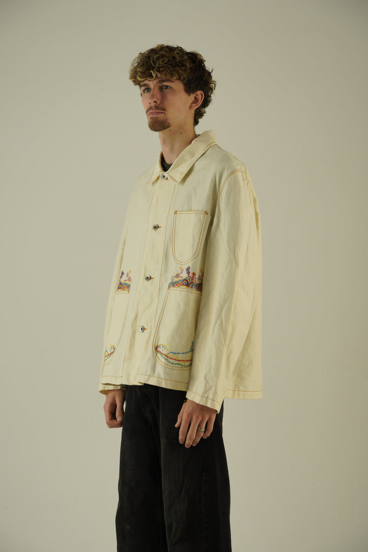 You Must Create Embroidered Work Jacket