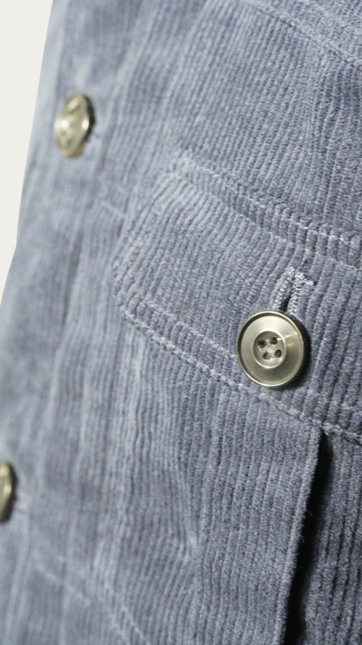 FrizmWORKS Corduroy Buttoned Overshirt