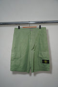 Stone Island Bermuda 11” Long Cargo Shorts - Khaki