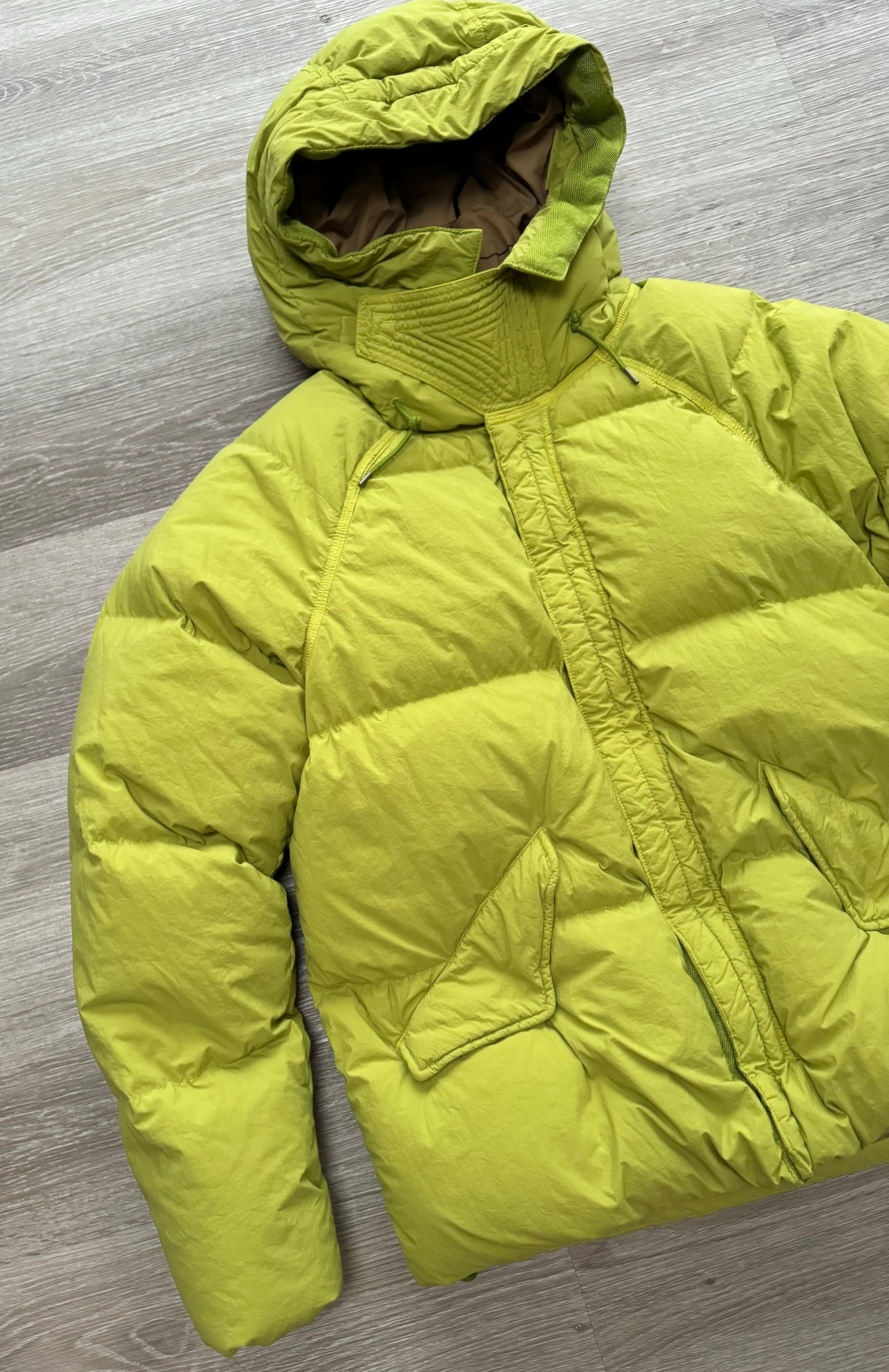Ten C Arctic Down Jacket (Acid Green) - Medium