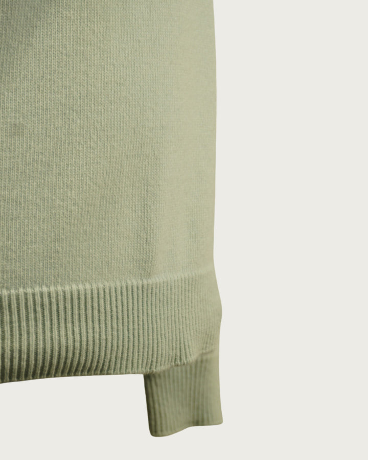 Stone Island Turquoise Knitted Sweatshirt