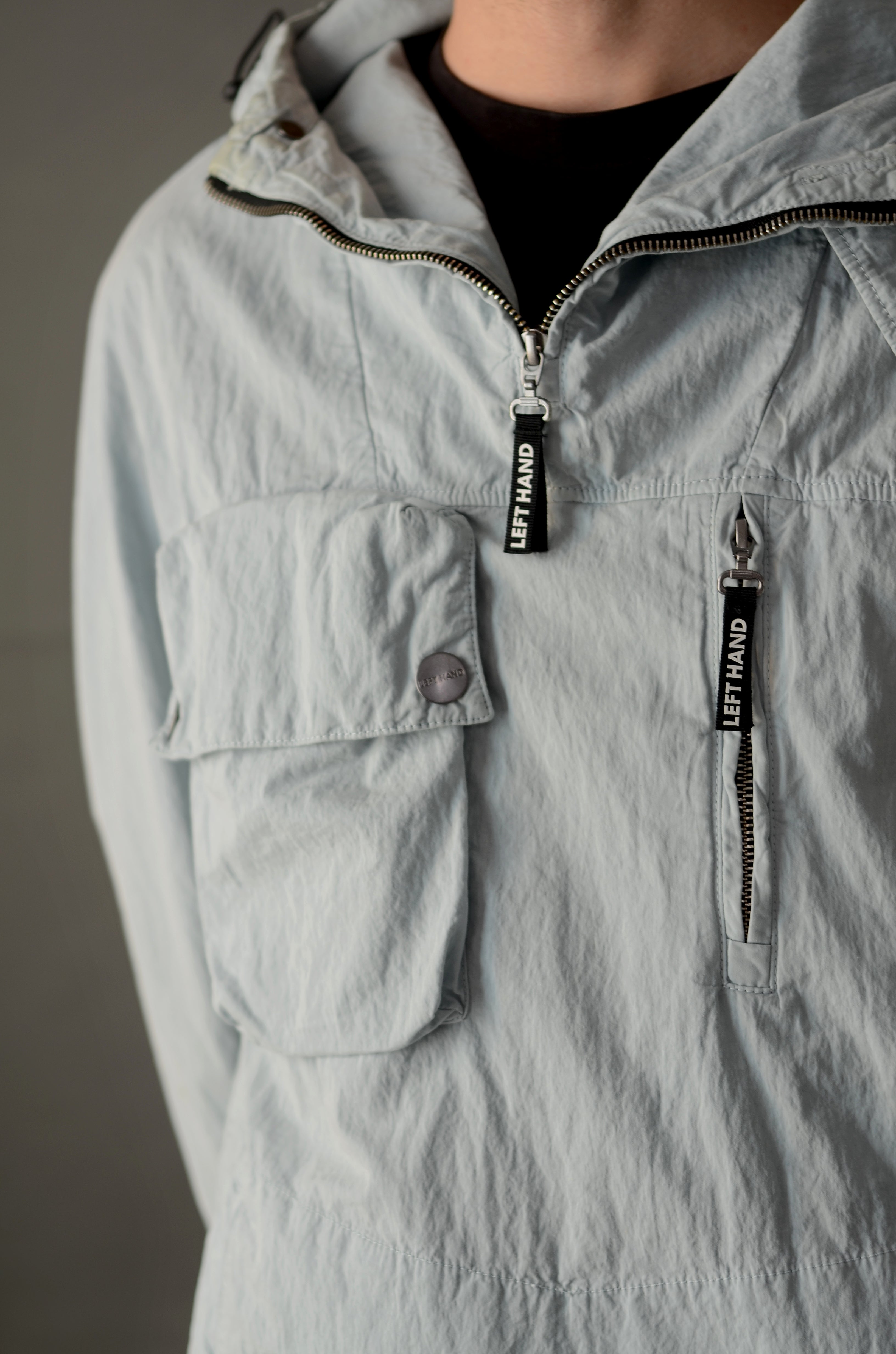 LEFT HAND Grey Adda Smock - Medium