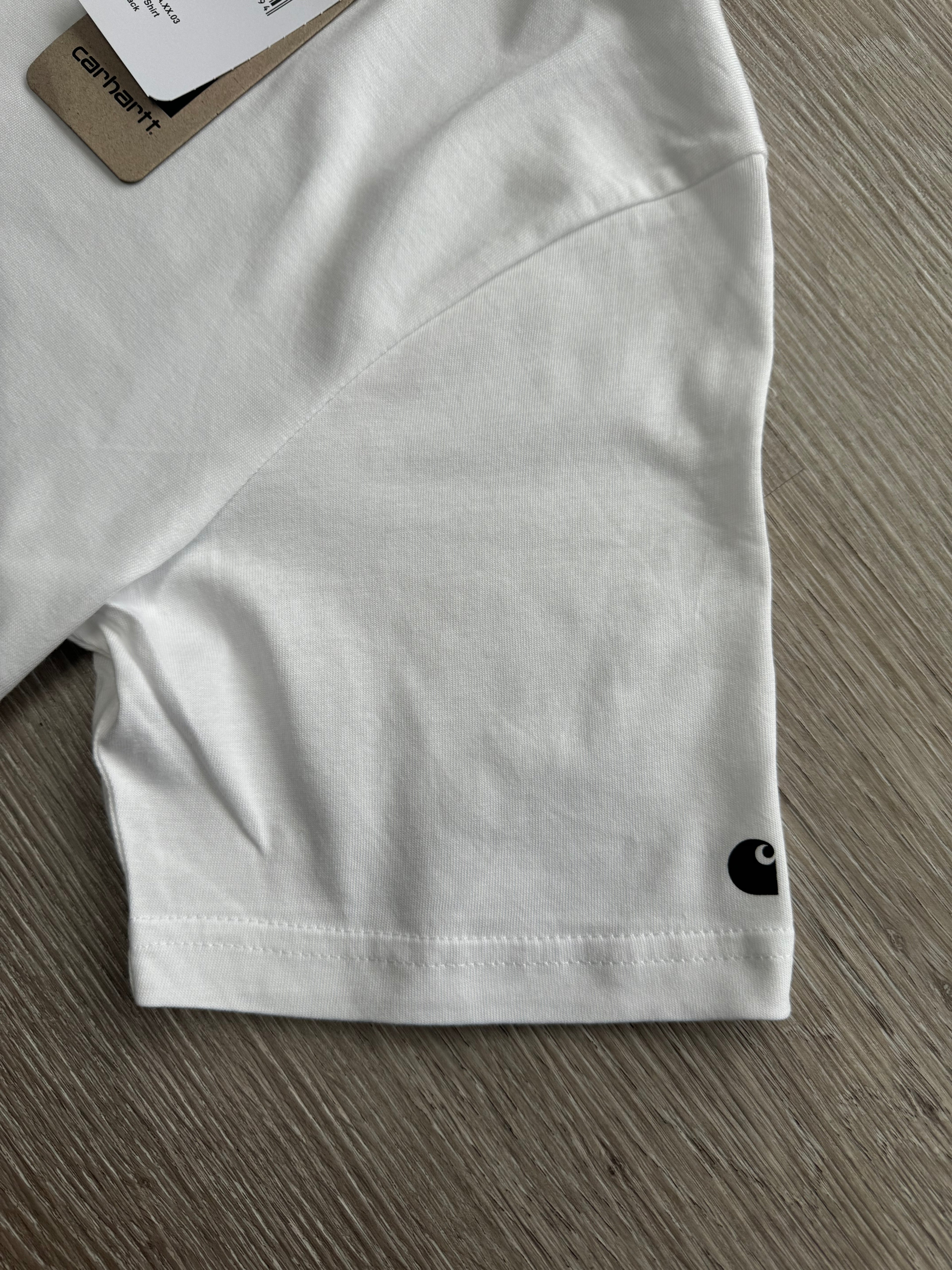Carhartt Plain White T-Shirt - Small