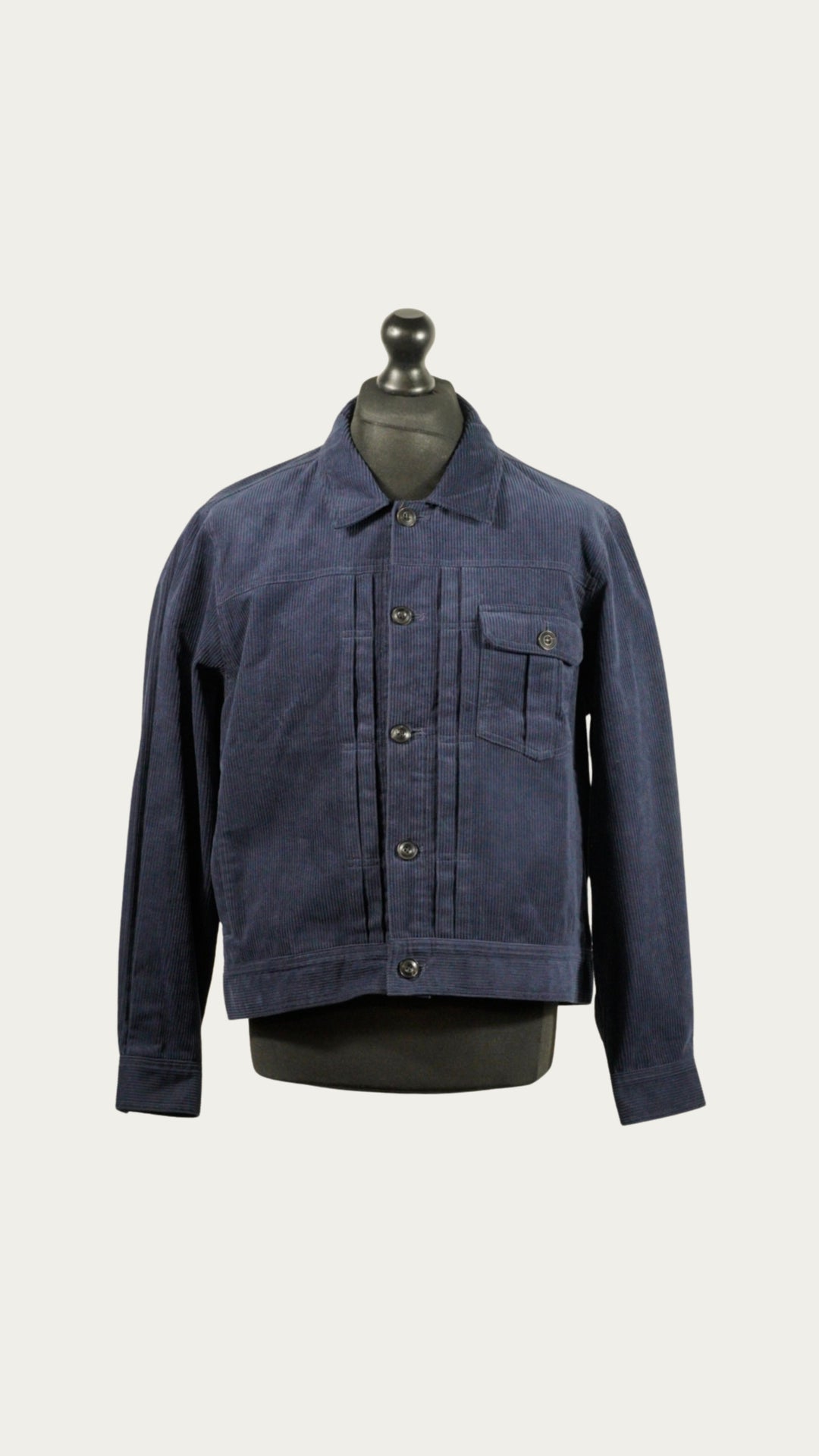FrizmWORKS Corduroy Buttoned Overshirt
