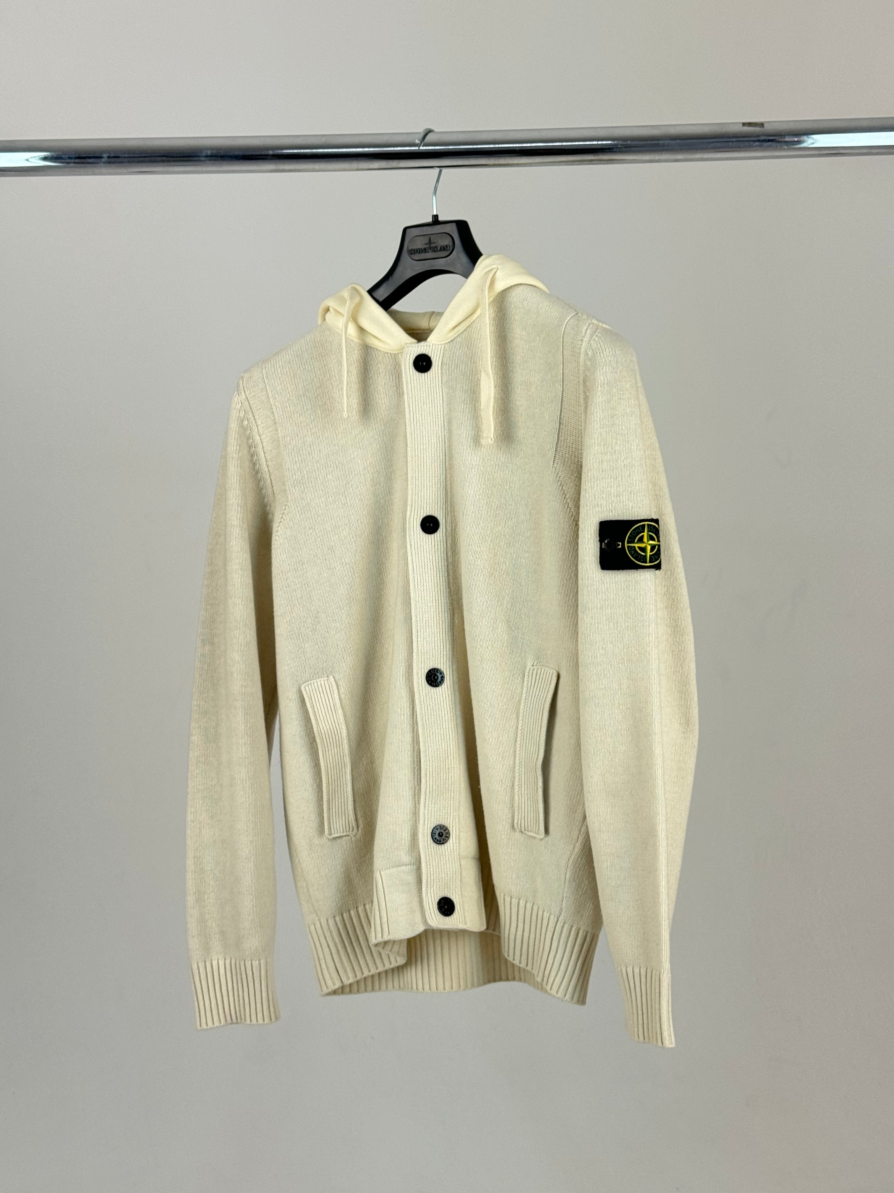 Stone Island Knitted Buttoned Cardigan  - XL