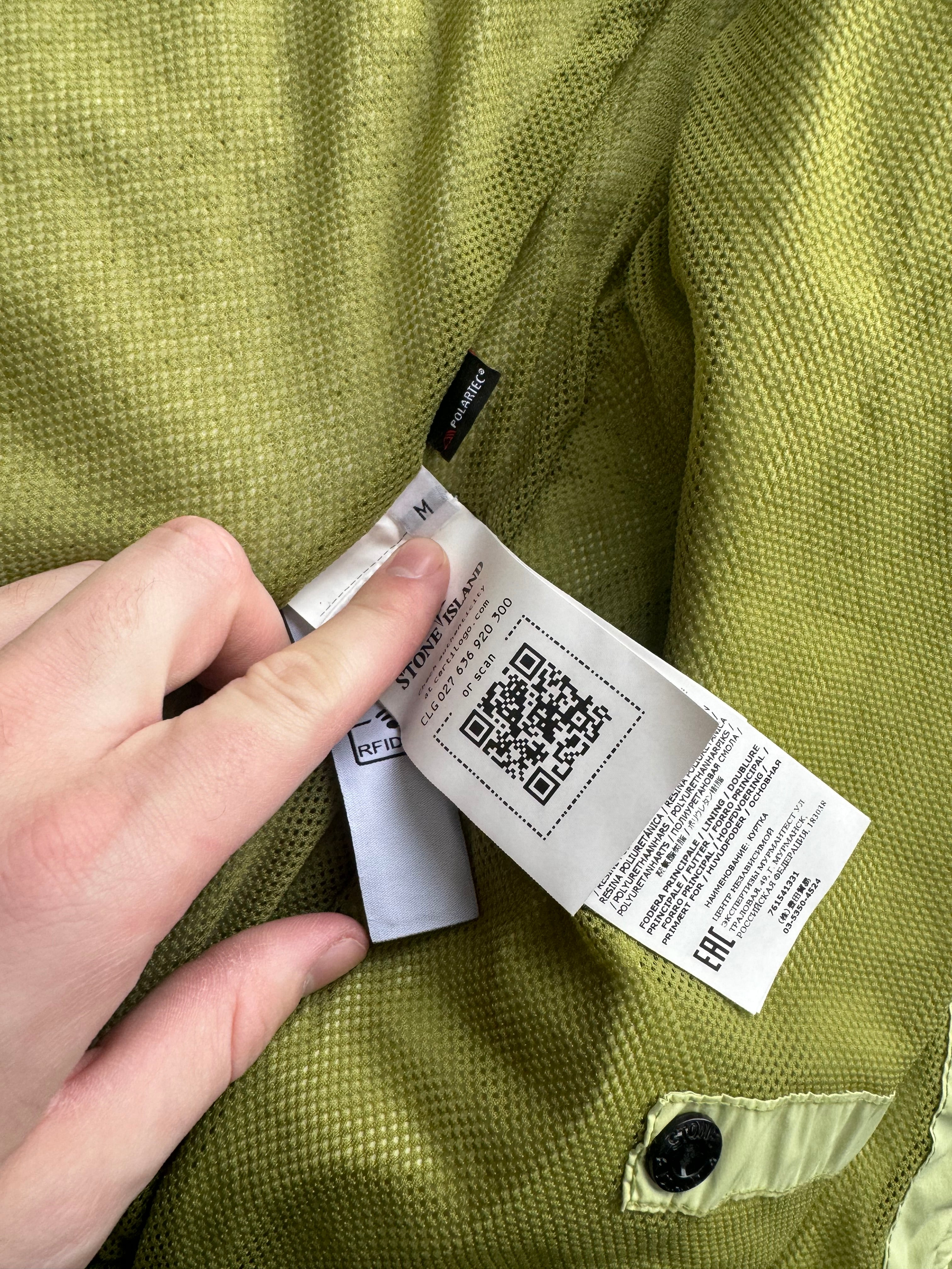 Stone Island Skin Touch Nylon-TC Polartech Bomber - Medium