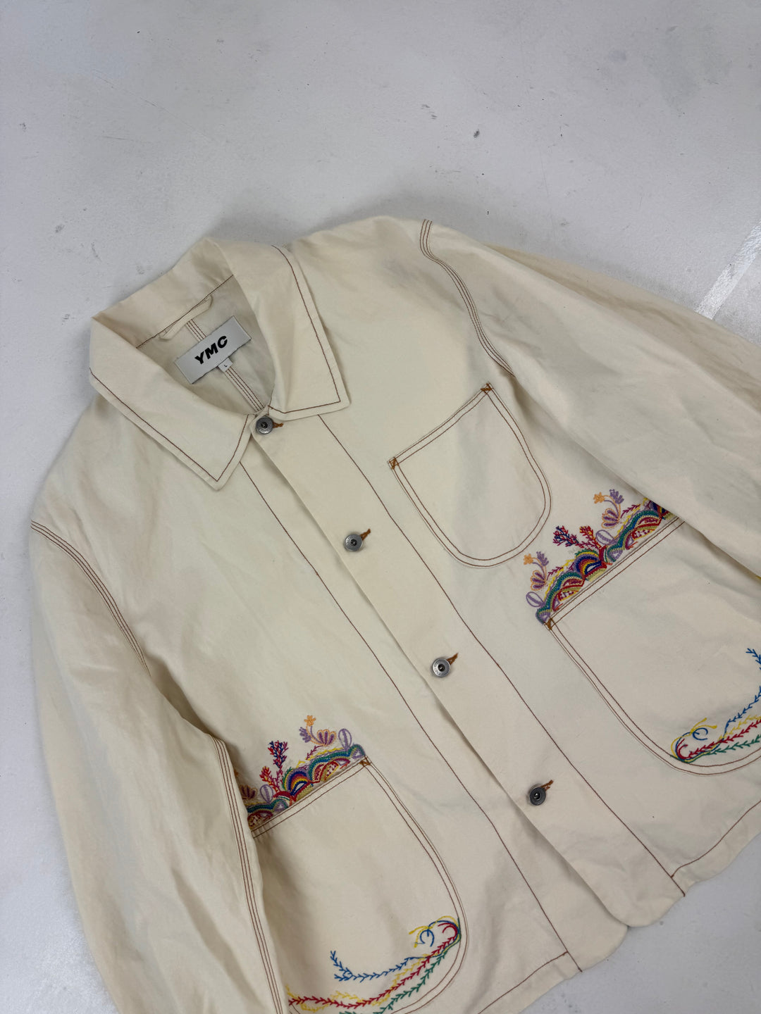 You Must Create Embroidered Work Jacket