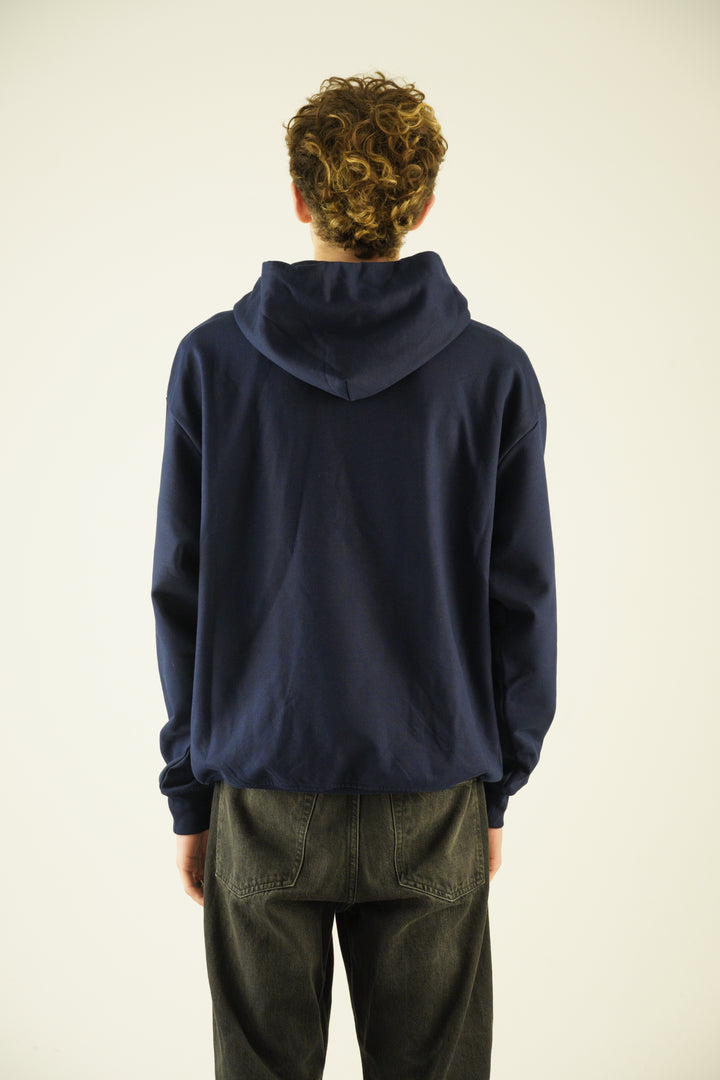 Rassvet Logo Navy Hoodie