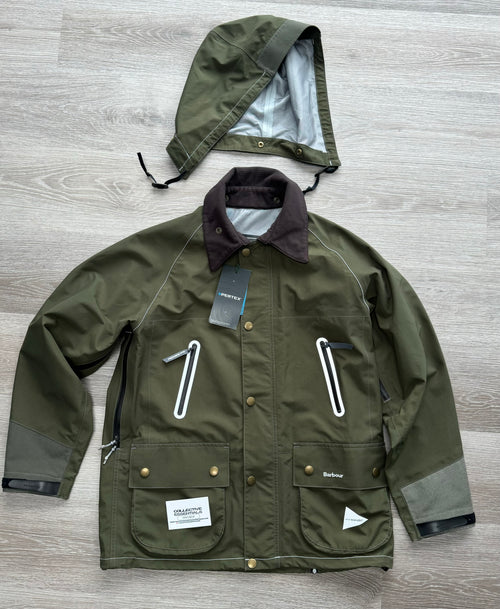 Barbour X And Wander 3L Hooded Jacket - Small