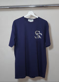 Sassafras ‘SF’ Graphic T-Shirt - Navy