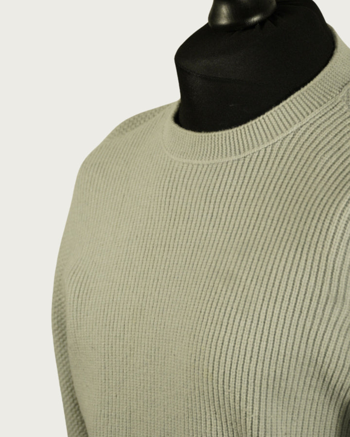 Stone Island Grey Knitted Sweatshirt