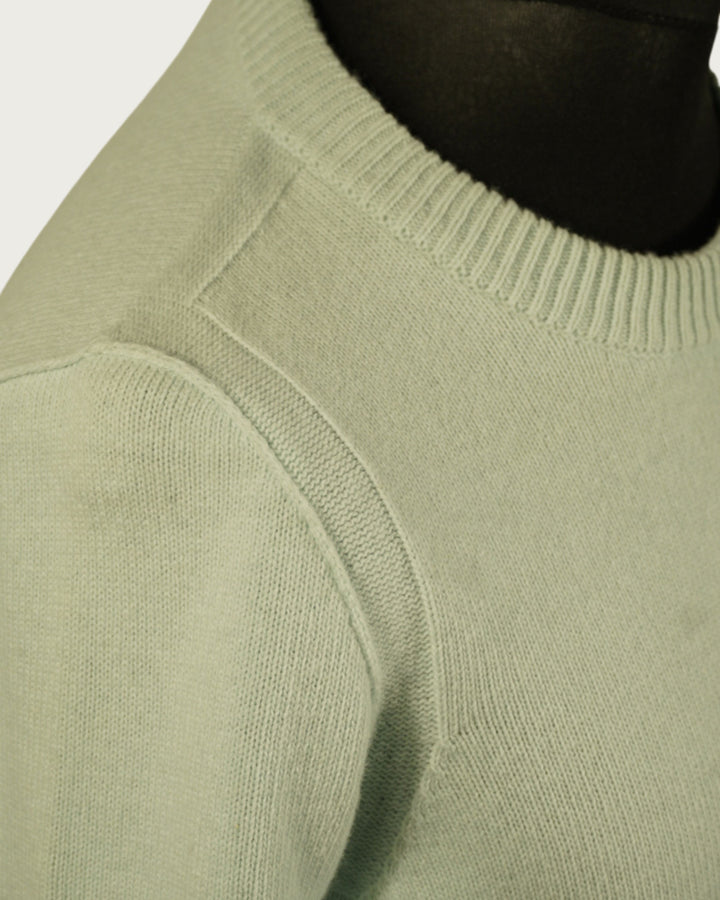 Stone Island Turquoise Knitted Sweatshirt