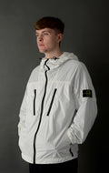 Stone Island Skin-Touch Nylon TC Hooded Jacket - Large