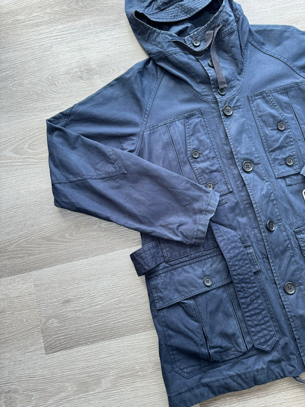 Engineered Garments Navy Field Parka - Medium
