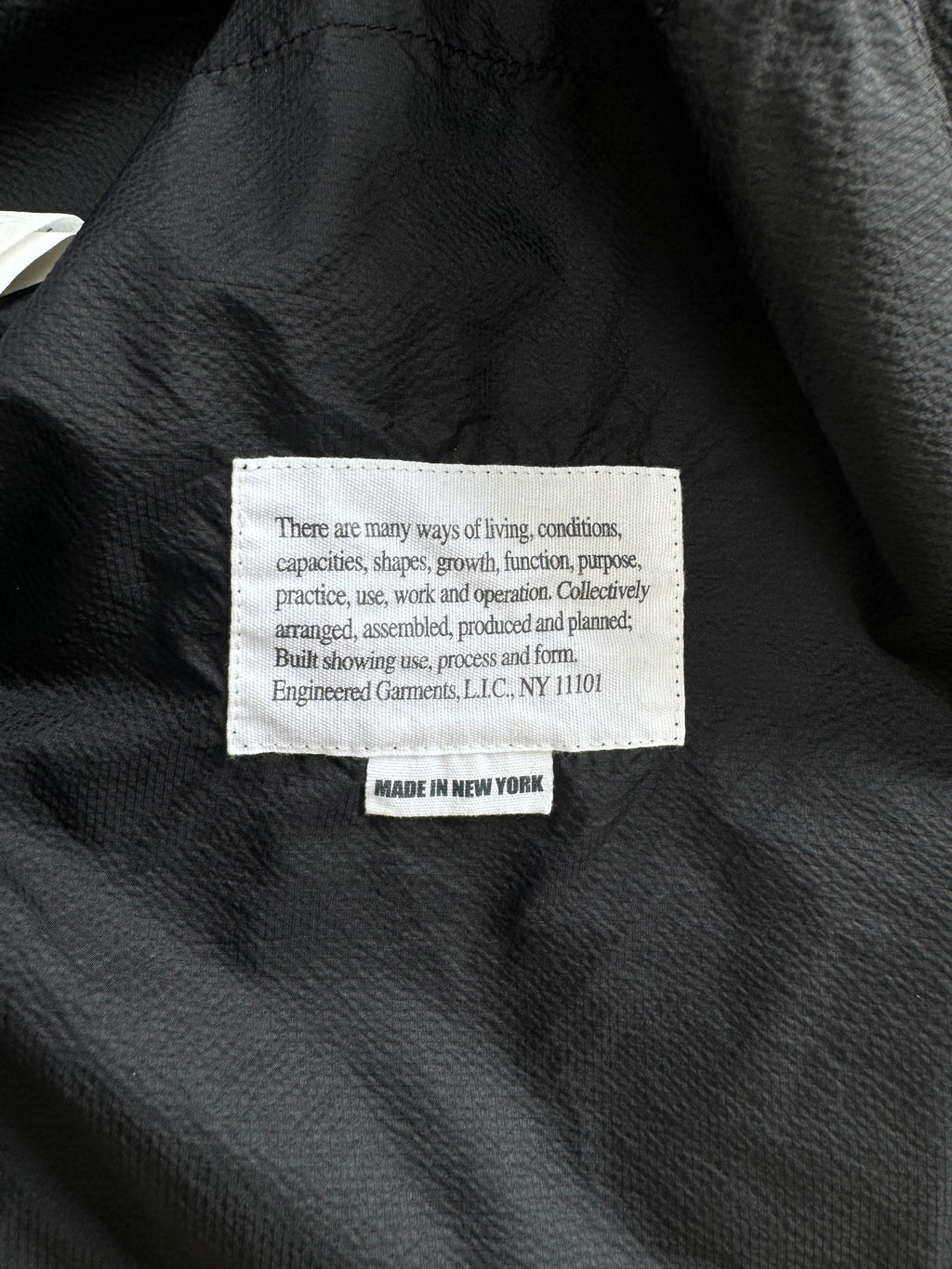 Engineered Garments Nylon Micro Ripstop LT Parka - Large