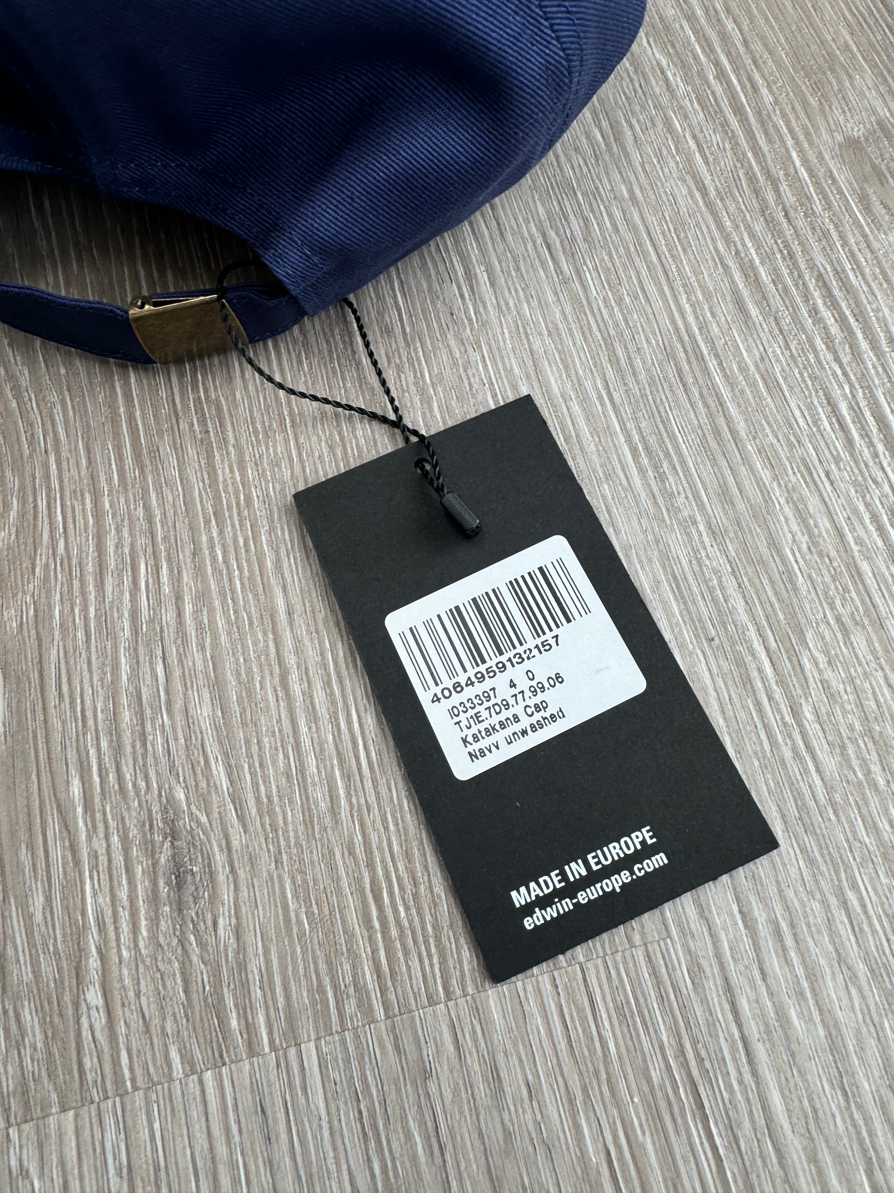 Edwin Katakana Cap
