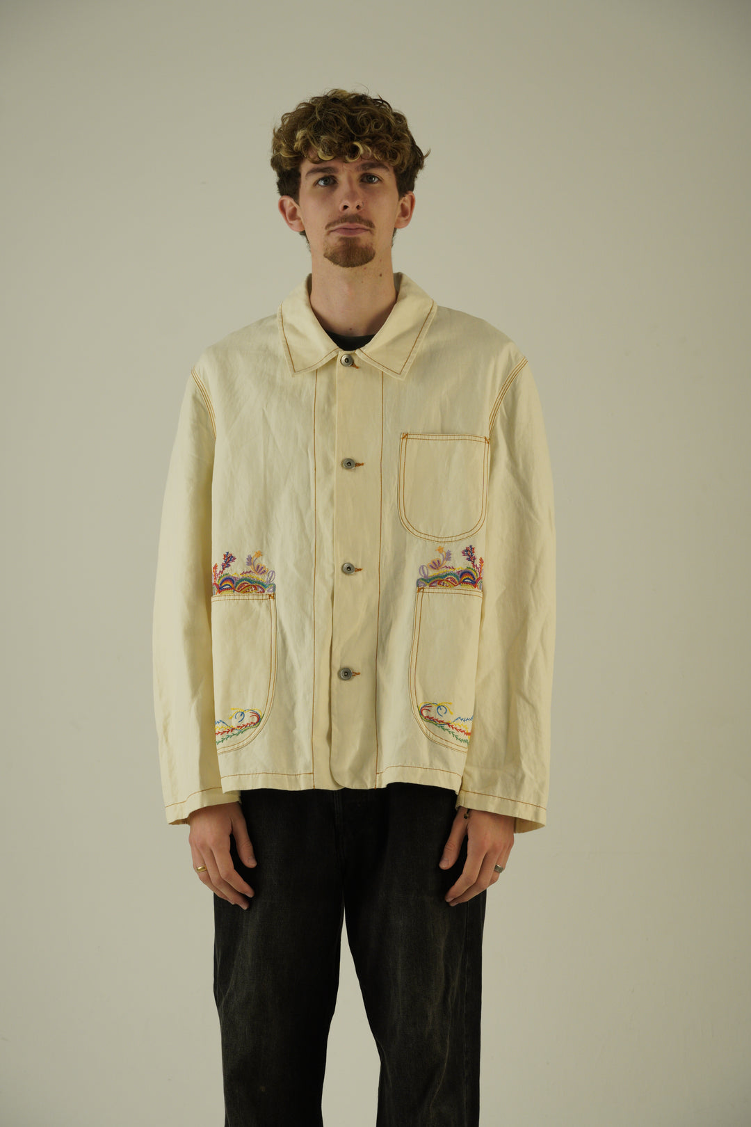 You Must Create Embroidered Work Jacket