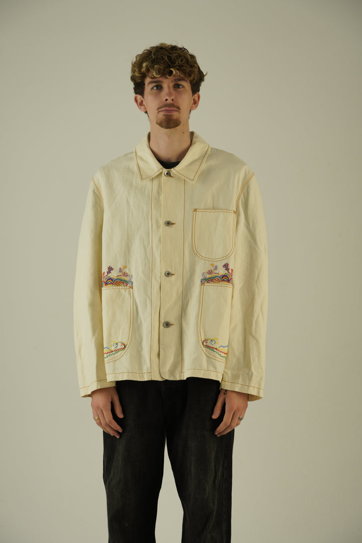 You Must Create Embroidered Work Jacket