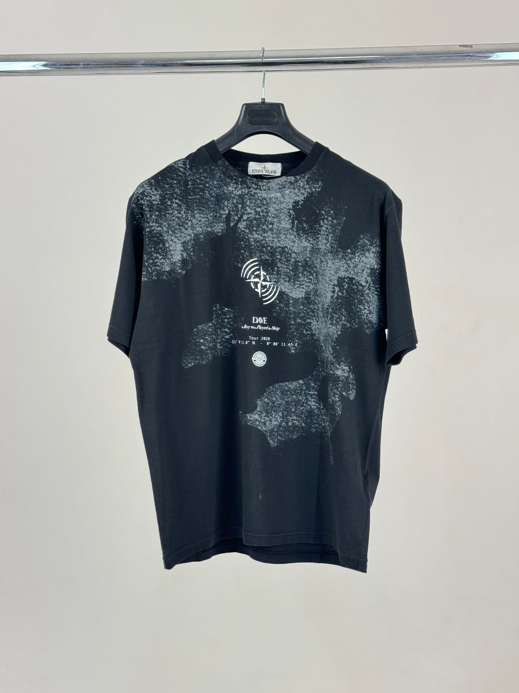 Stone Island X Dave ‘The Boy Who Played The Harp’ T-Shirt - Large