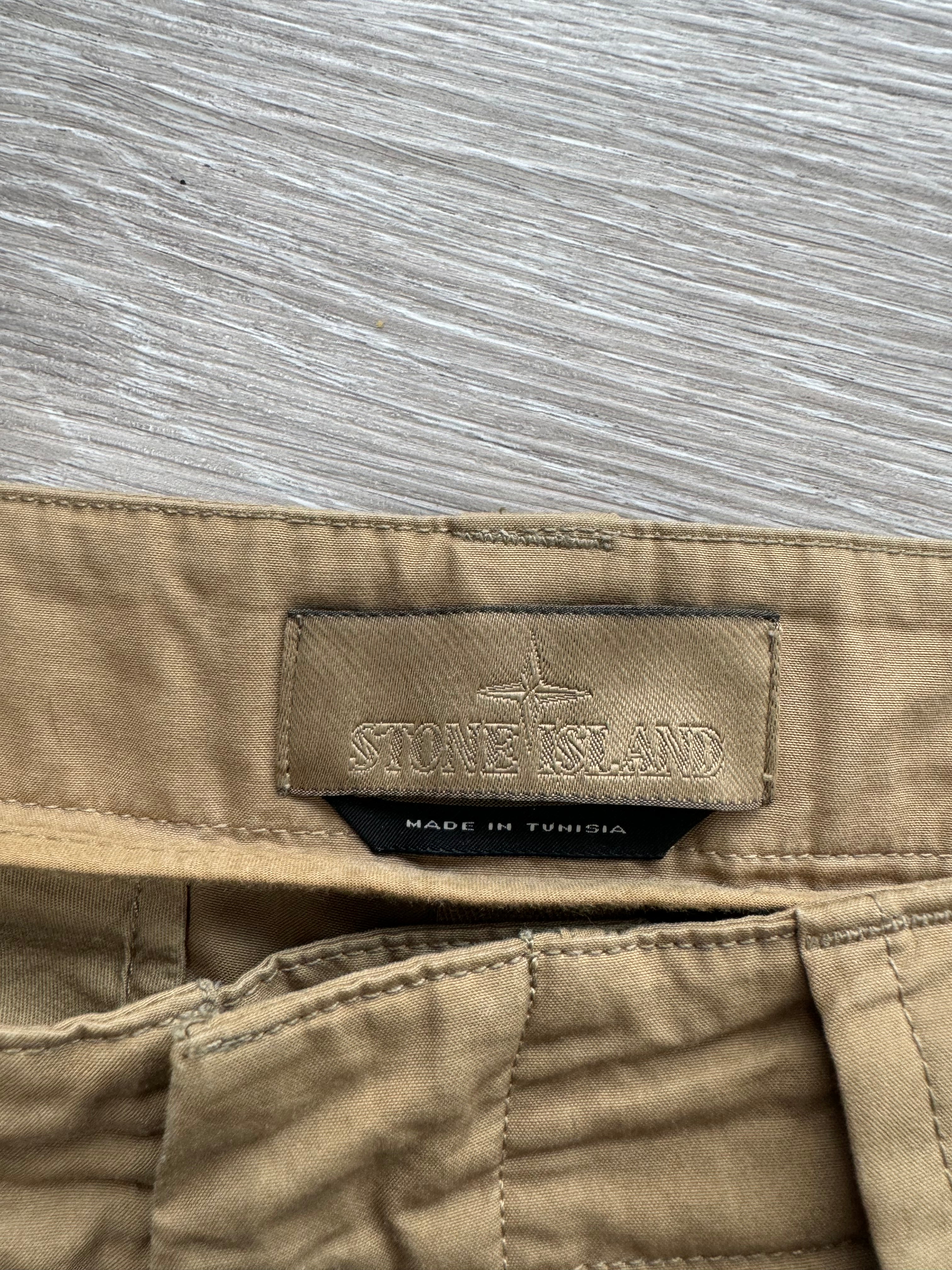 Stone Island Ghost O-Ventile Cargo Trousers - 36W, 30L