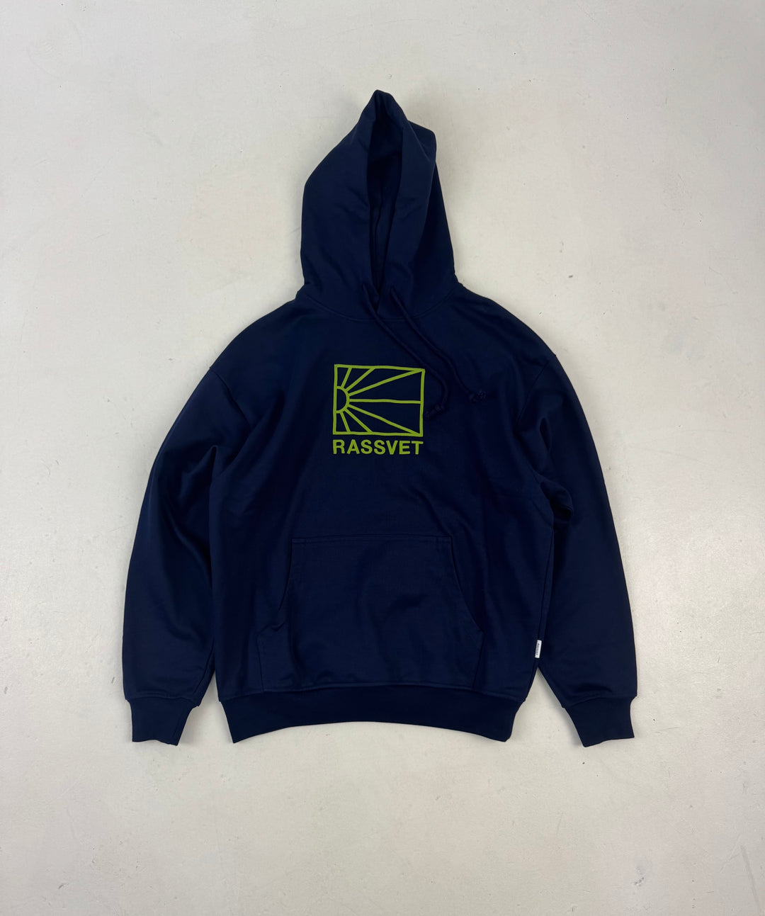 Rassvet Logo Navy Hoodie