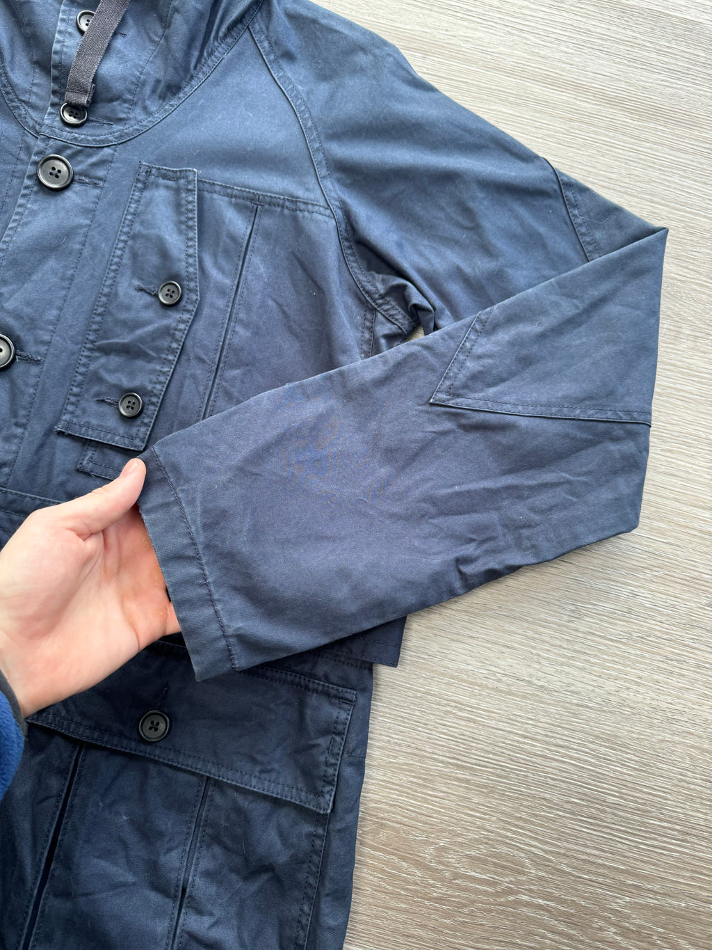 Engineered Garments Navy Field Parka - Medium