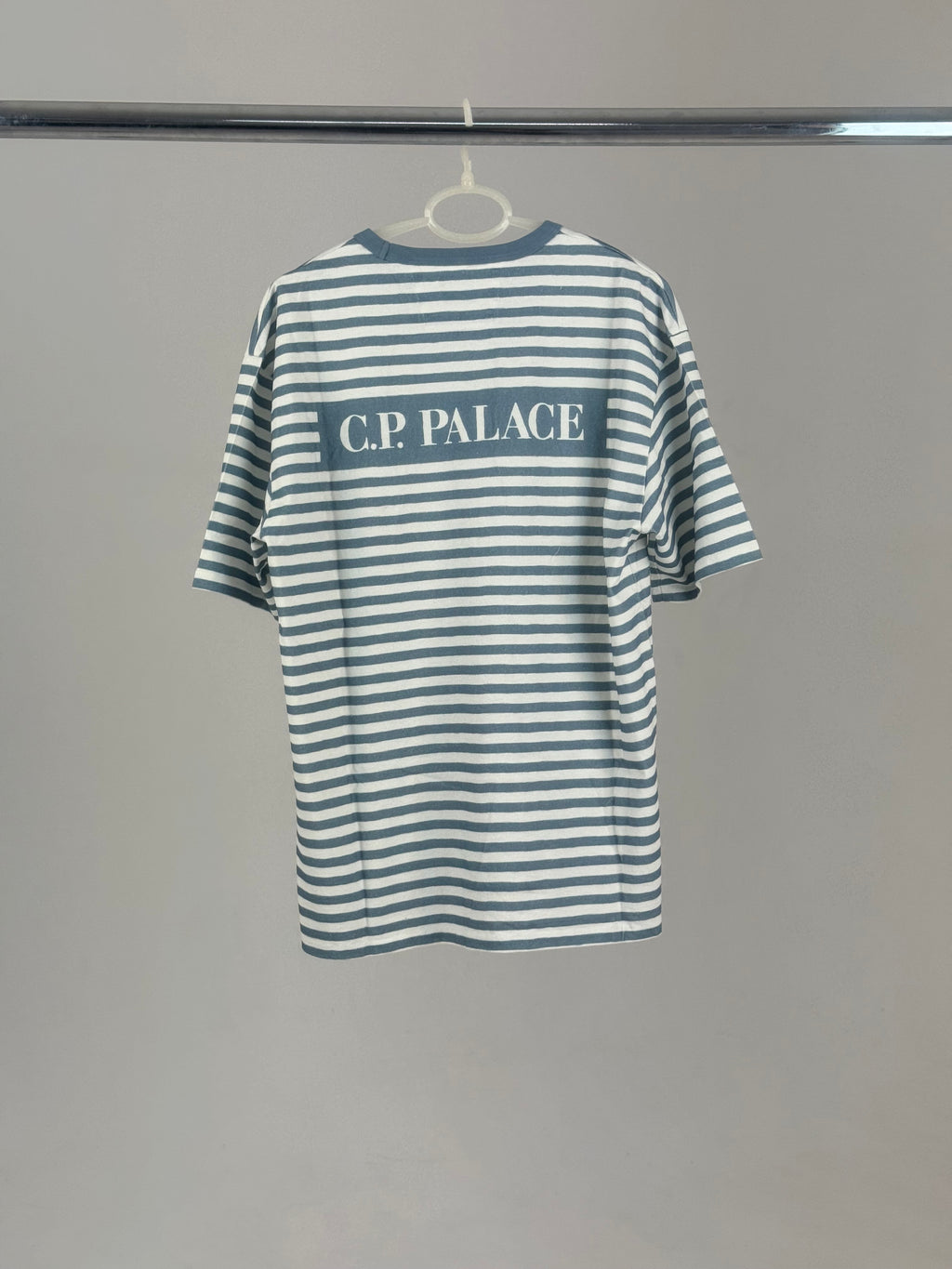 C.P. Company x Palace Striped Logo T-Shirt – Medium