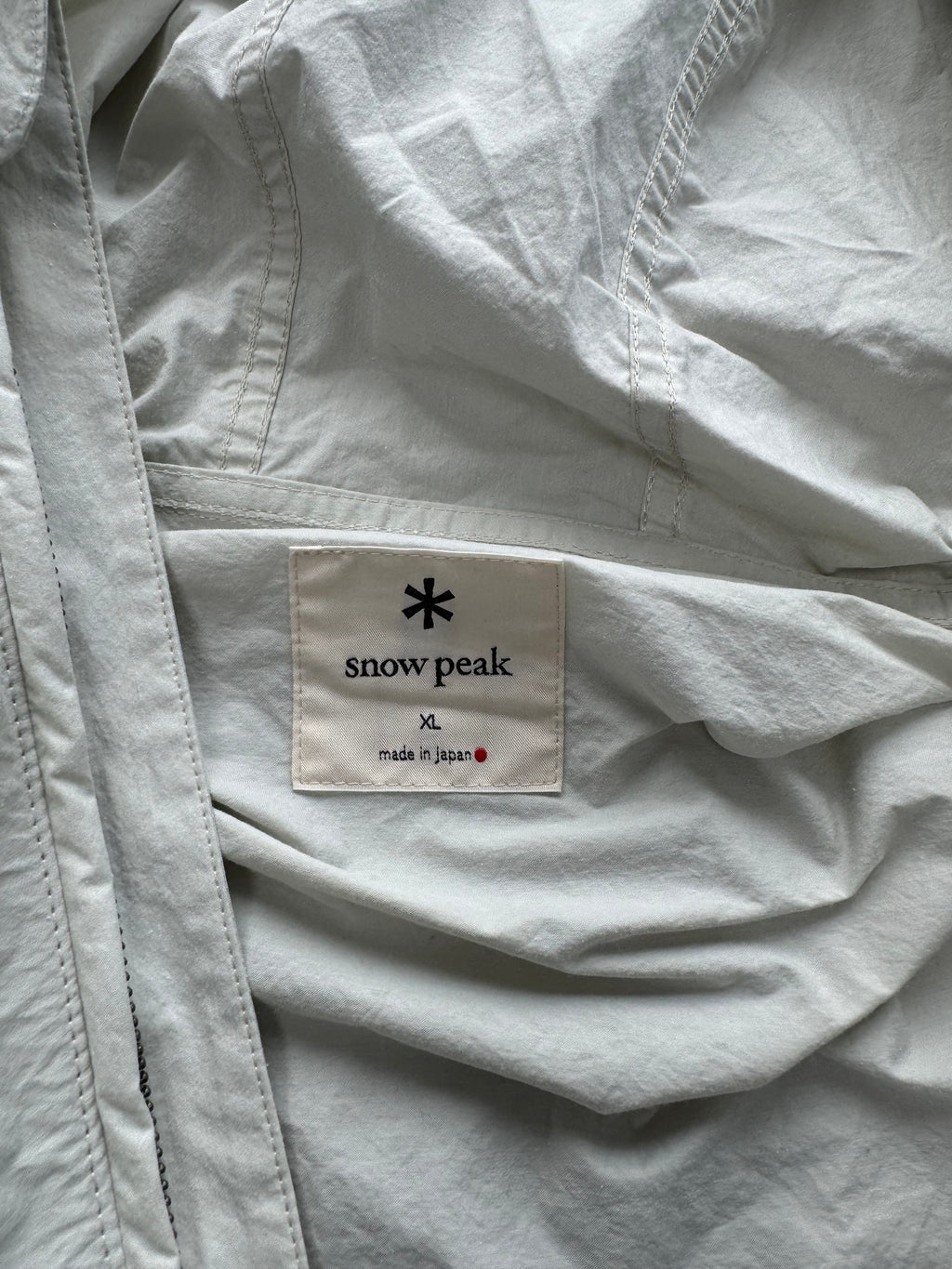 Snow Peak Indigo C/N Parka (Ivory) - XL
