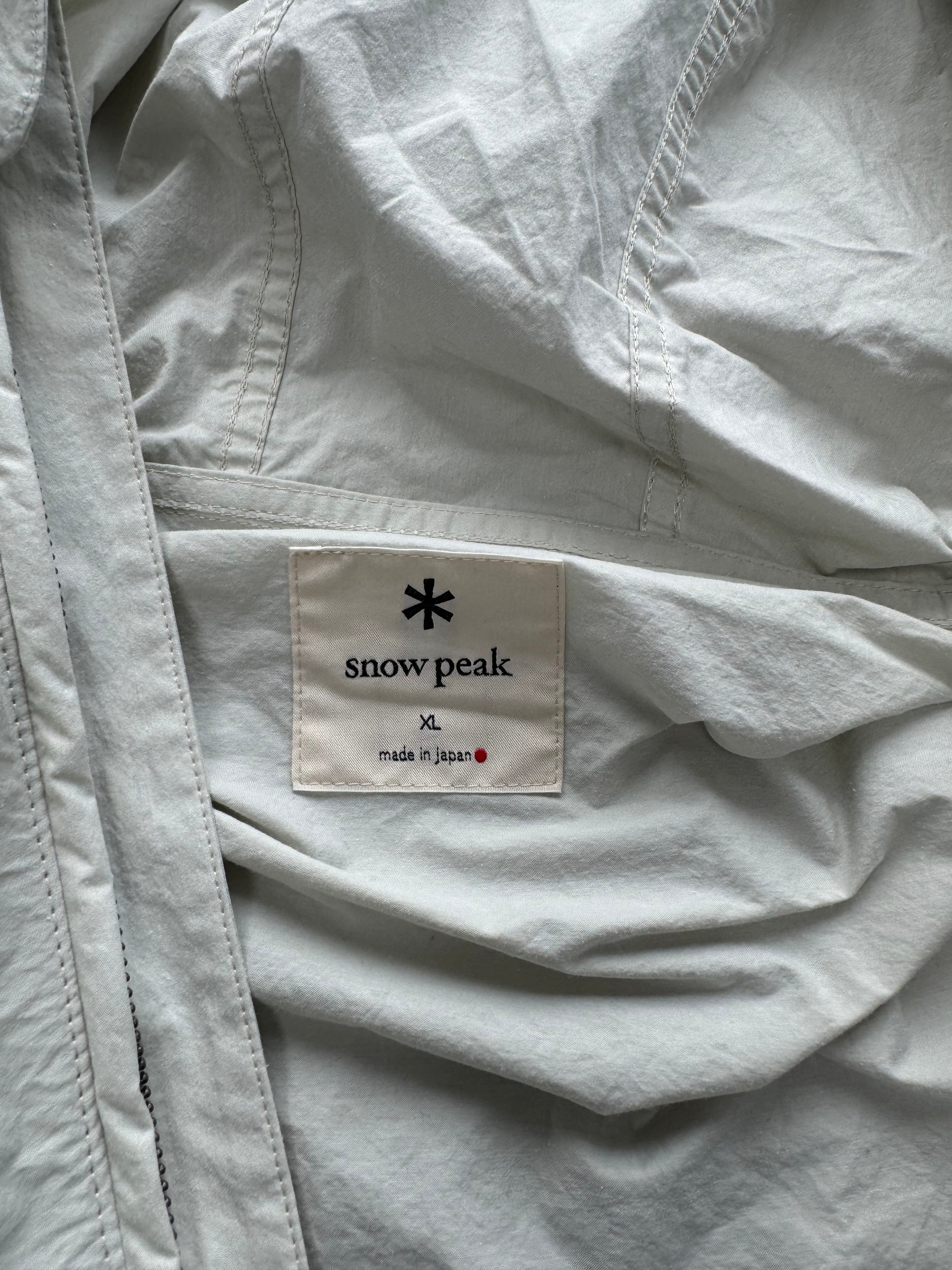 Snow Peak Indigo C/N Parka (Ivory) - XL