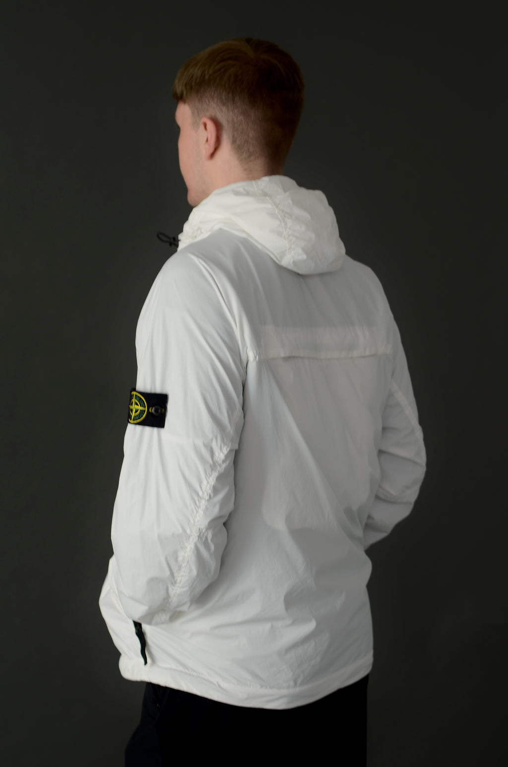 Stone Island Skin-Touch Nylon TC Hooded Jacket - Large