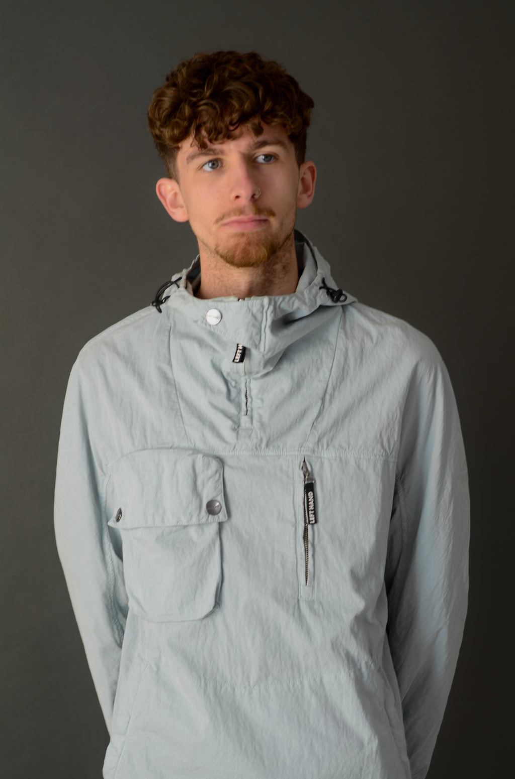 LEFT HAND Grey Adda Smock - Medium