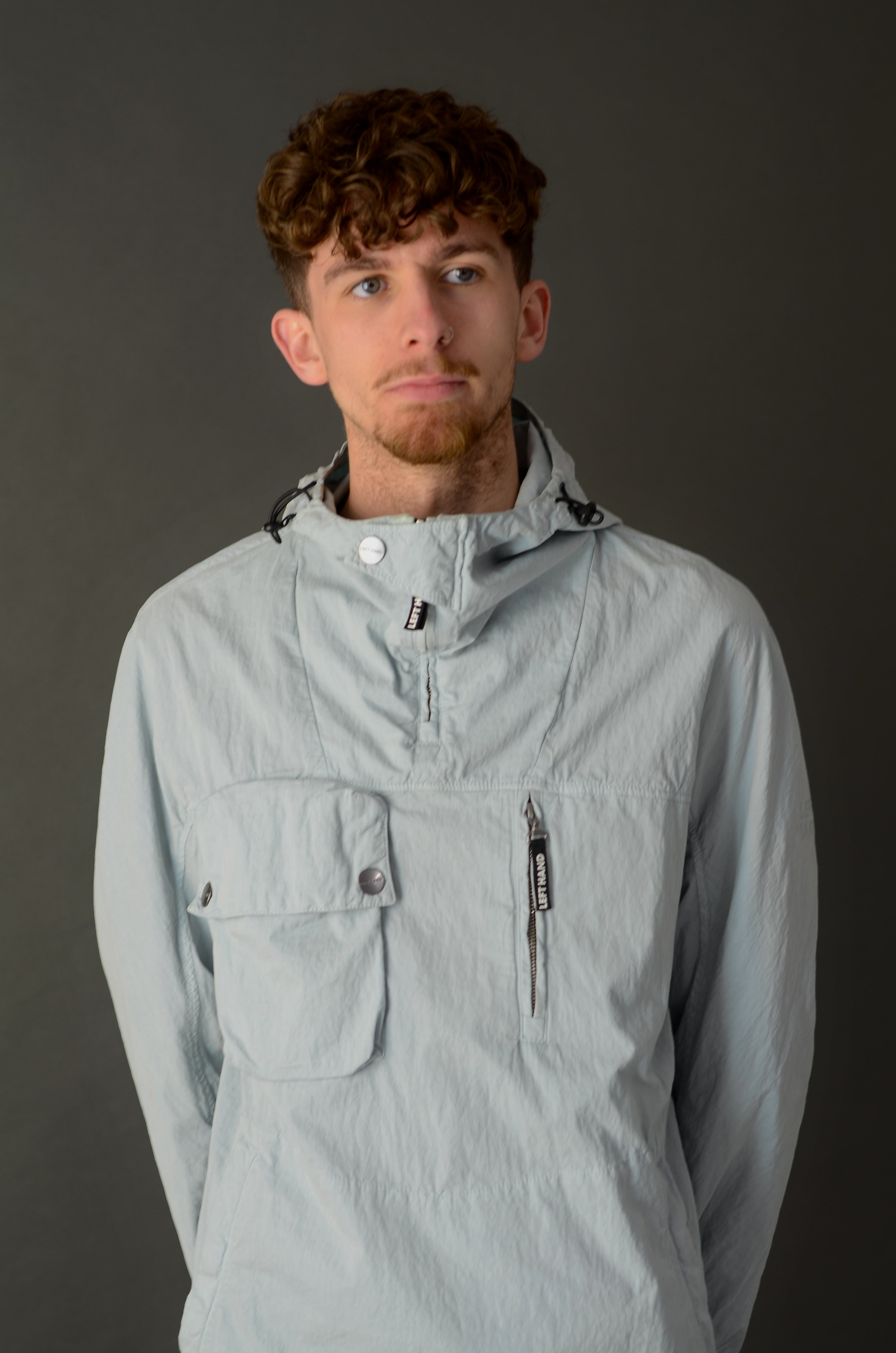 LEFT HAND Grey Adda Smock - Medium
