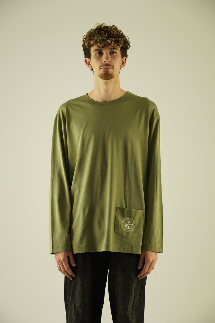 Sunspel X Nigel Cabourn Longsleeve T-Shirt