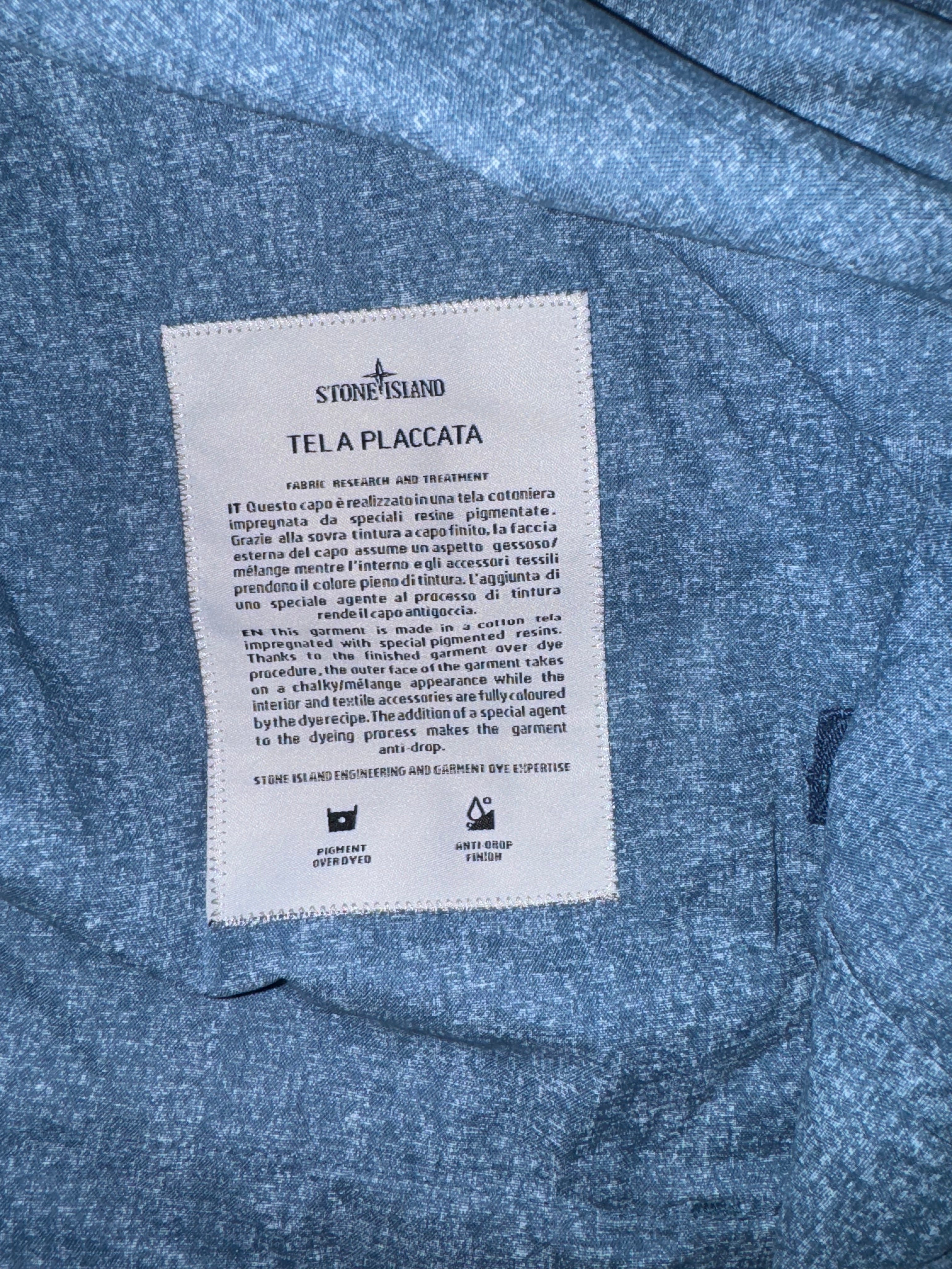 Stone Island ‘Tela Placatta’ Overshirt - XL