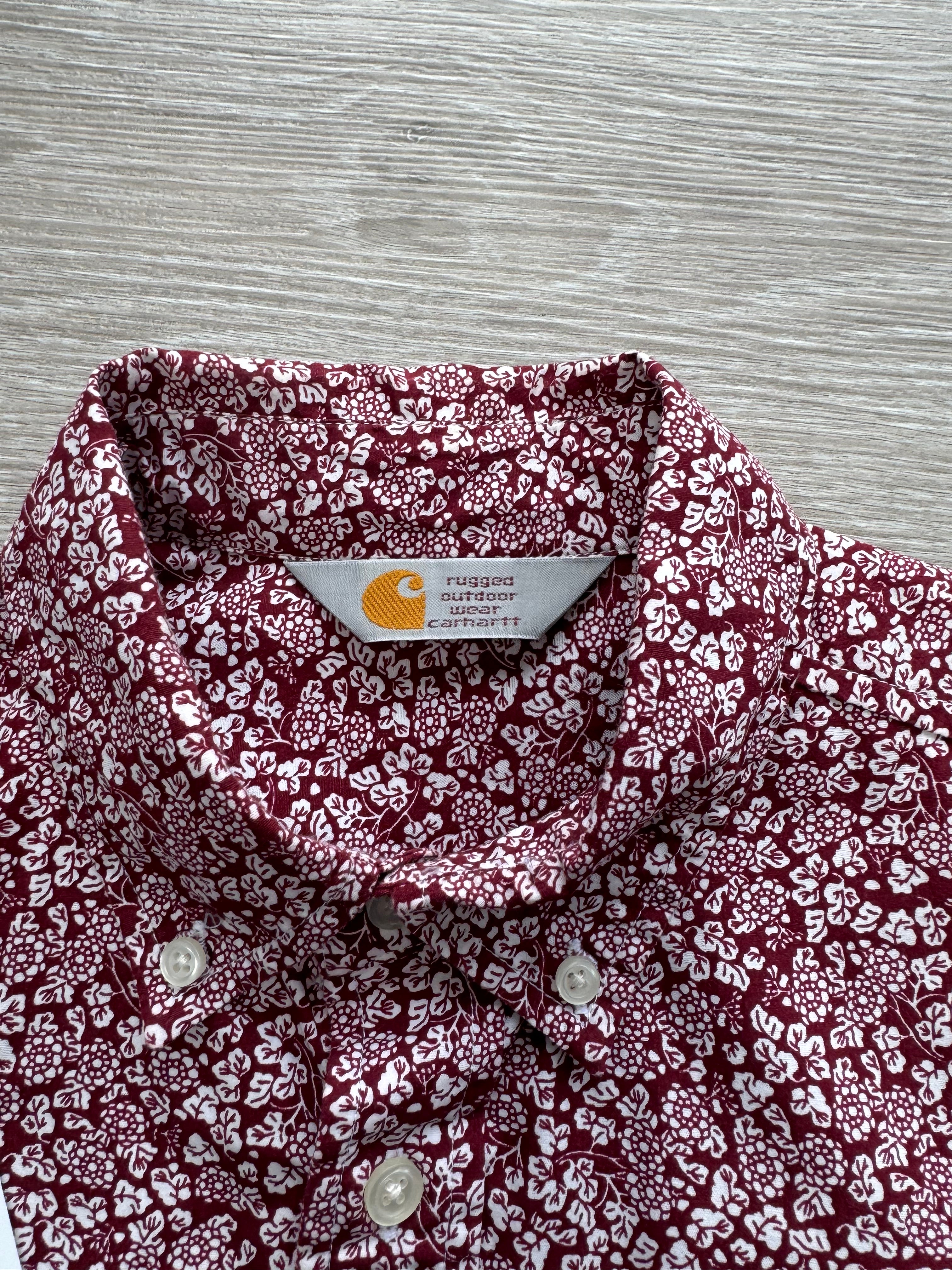 Carhartt WIP Langley Floral Print Shirt - Medium