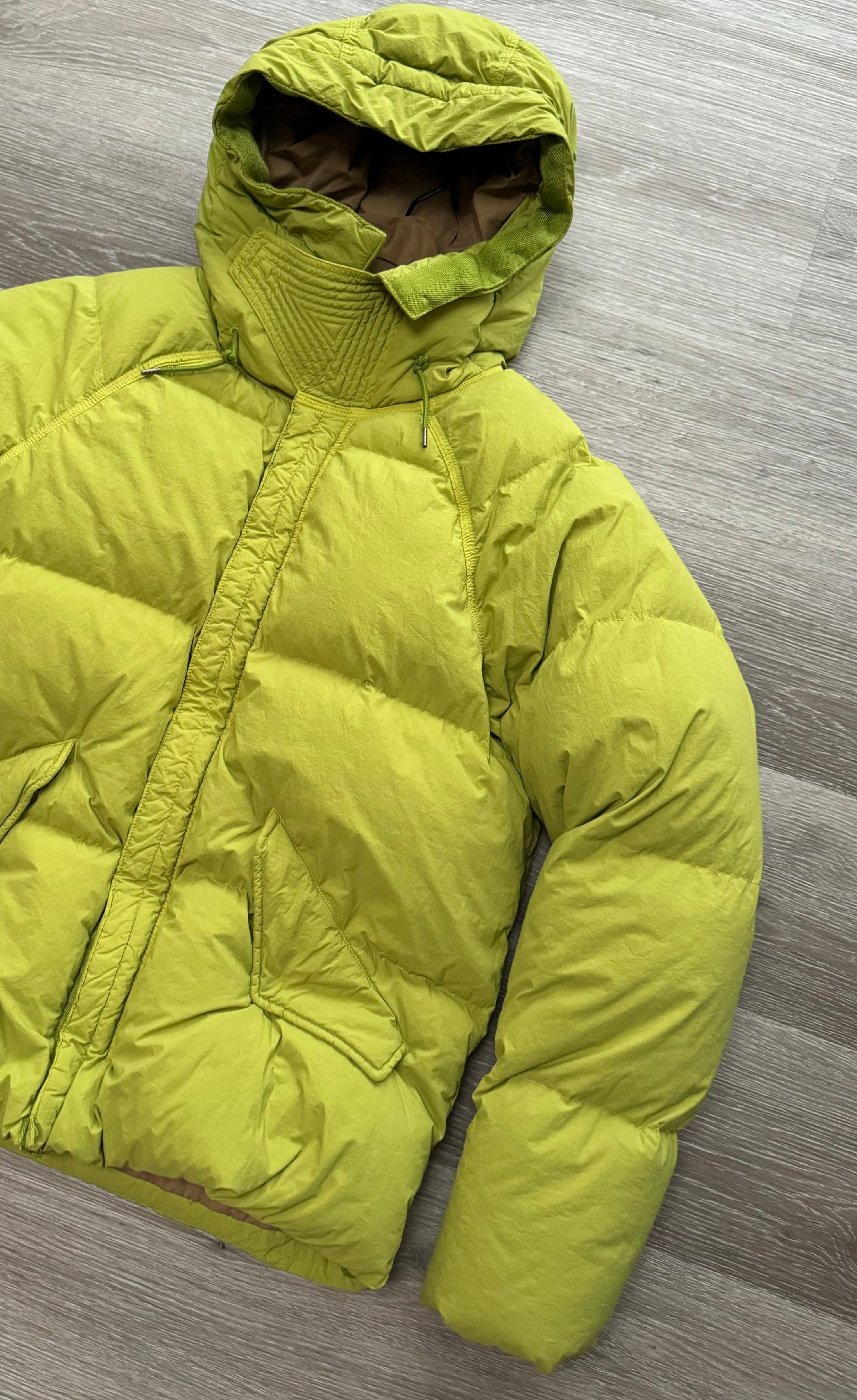 Ten C Arctic Down Jacket (Acid Green) - Medium