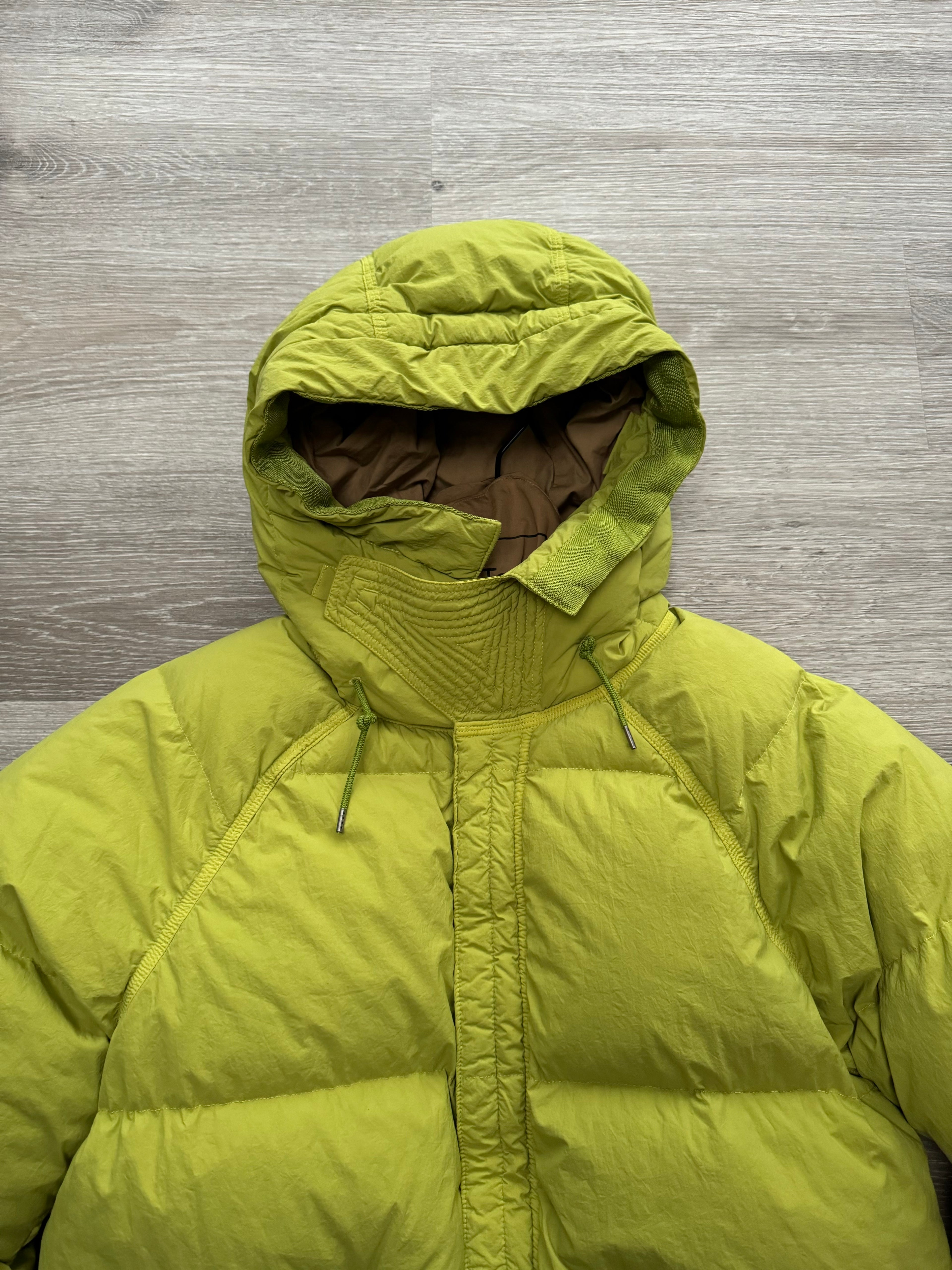 Ten C Arctic Down Jacket (Acid Green) - Medium