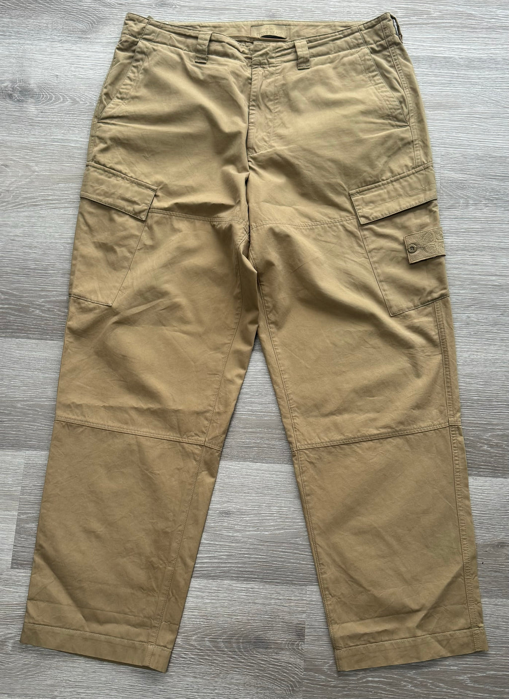 Stone Island Ghost O-Ventile Cargo Trousers - 36W, 30L