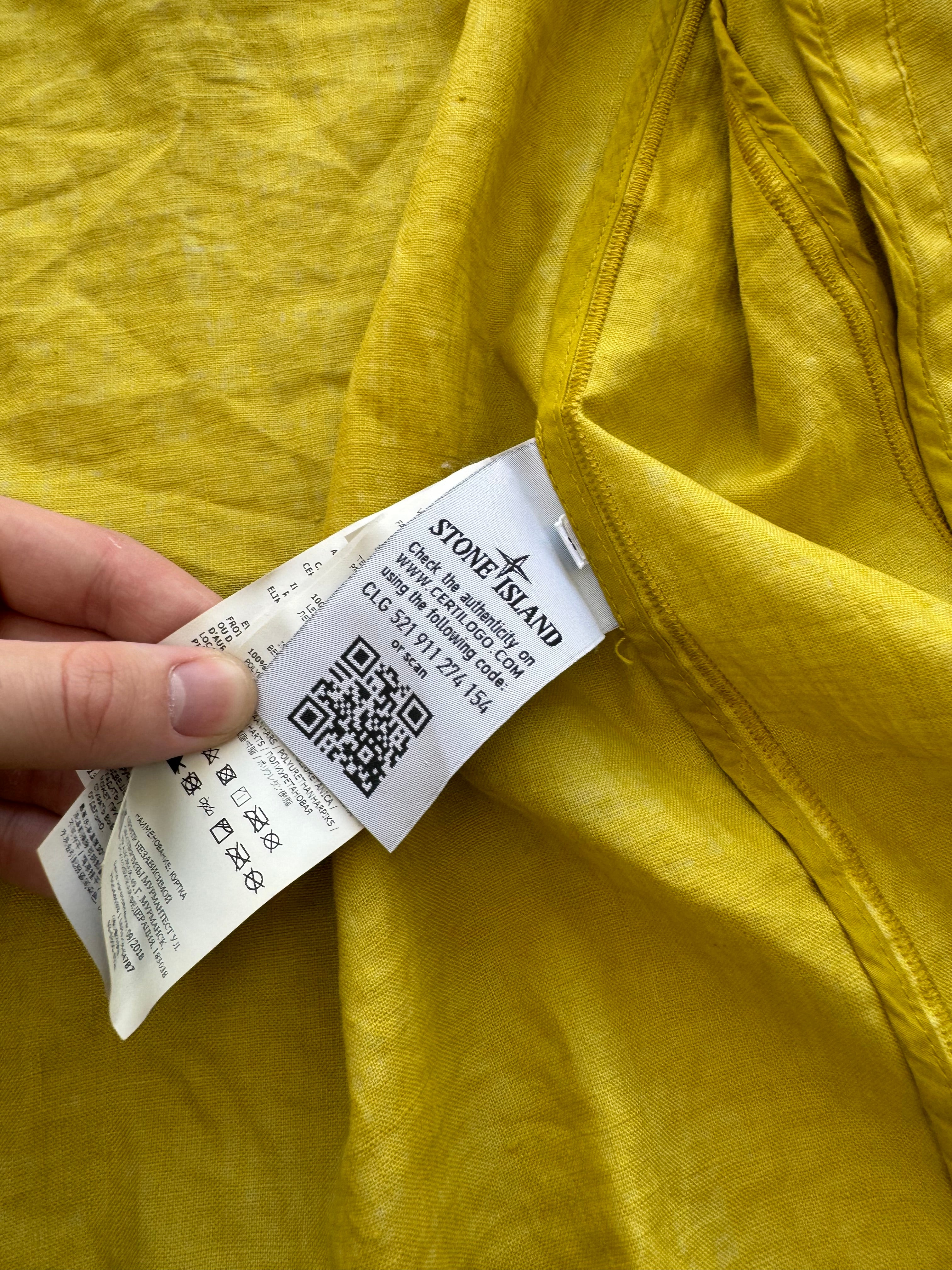 Stone Island Lino Resinato-TC - Large