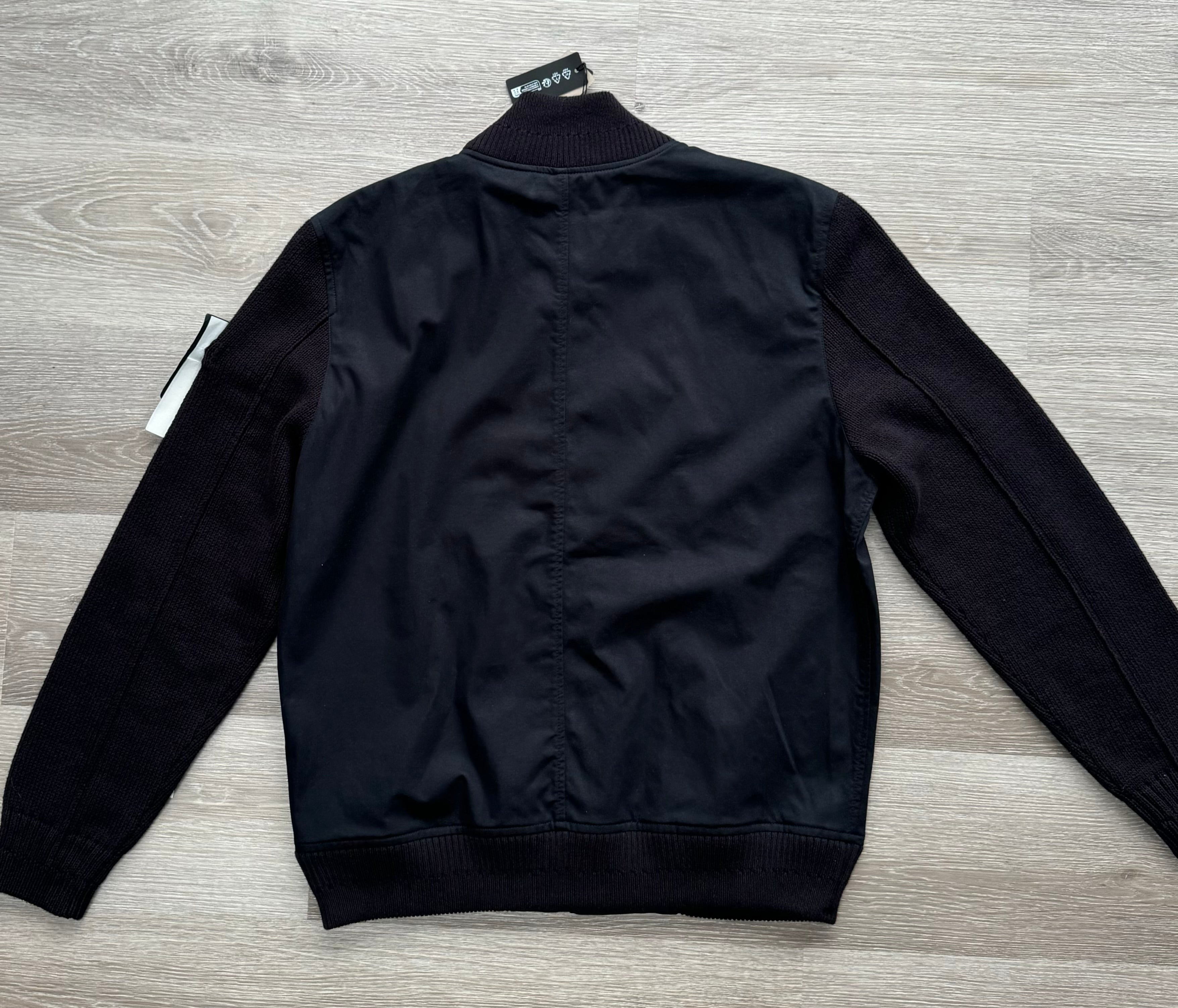 Stone Island Bio Raso with Bio-Alloy Light Cover-TC Knitted Bomber - Large