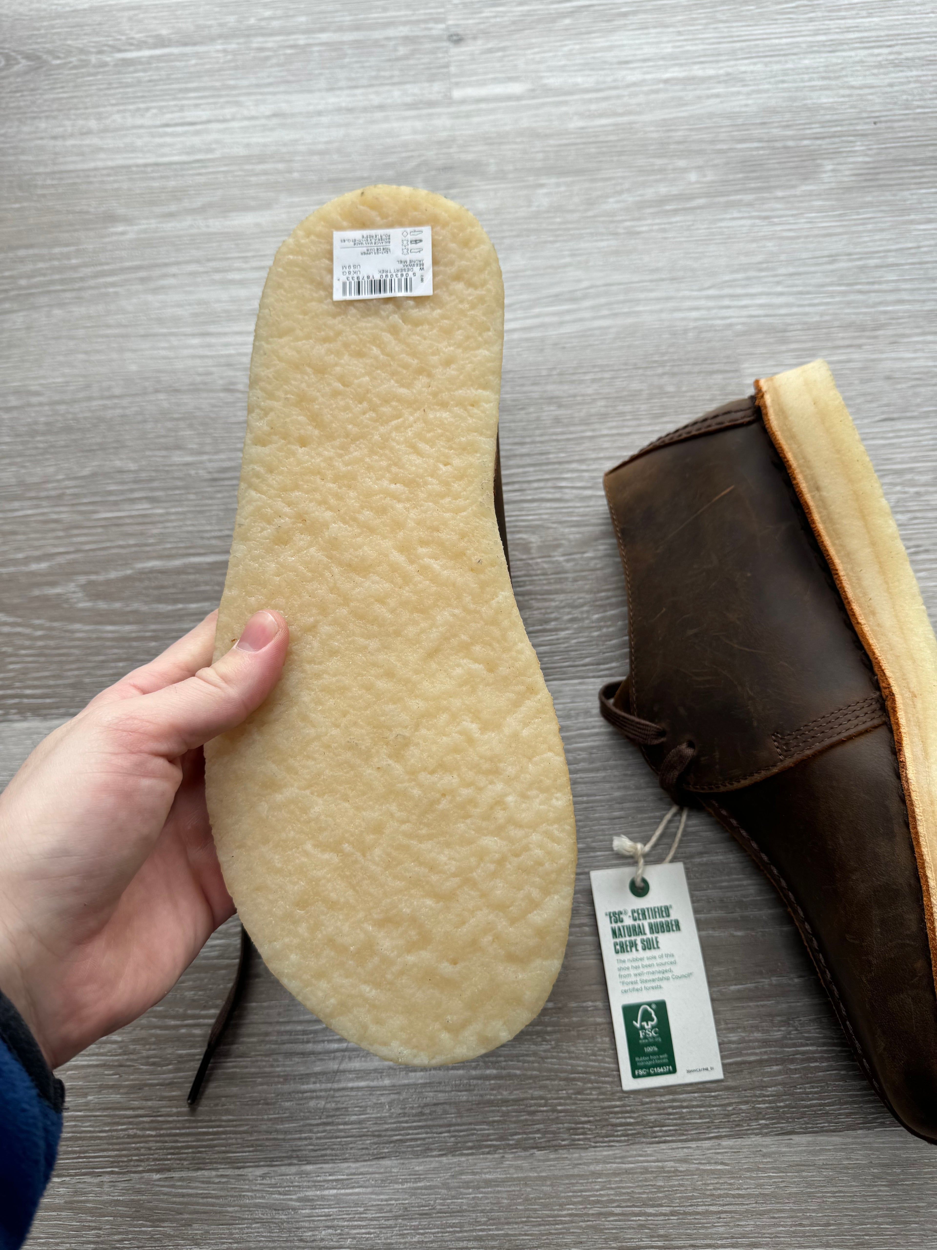 Clarks Original Desert Trek Boots - 8