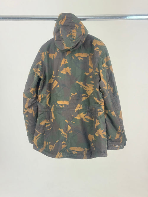 Barbour Wax Camo Parka - XL