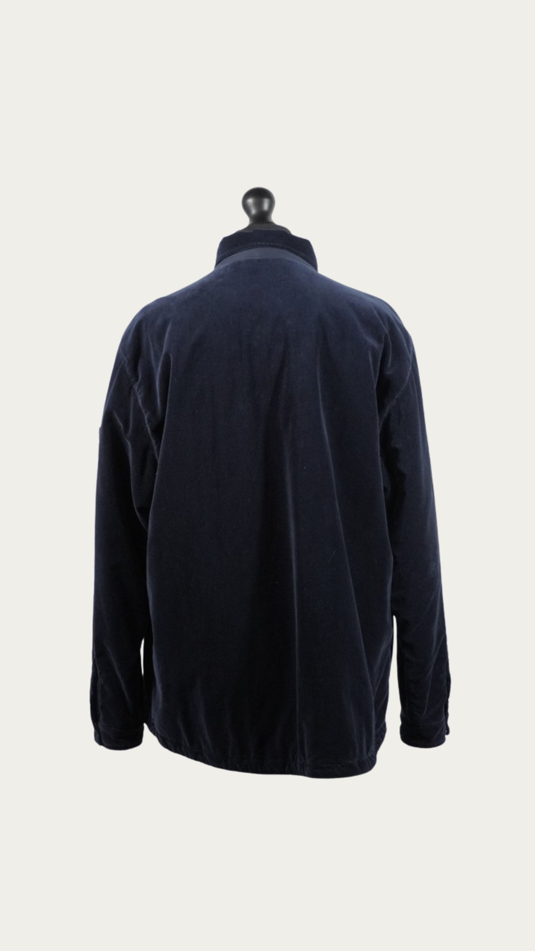Stone Island Velour Buttoned Overshirt