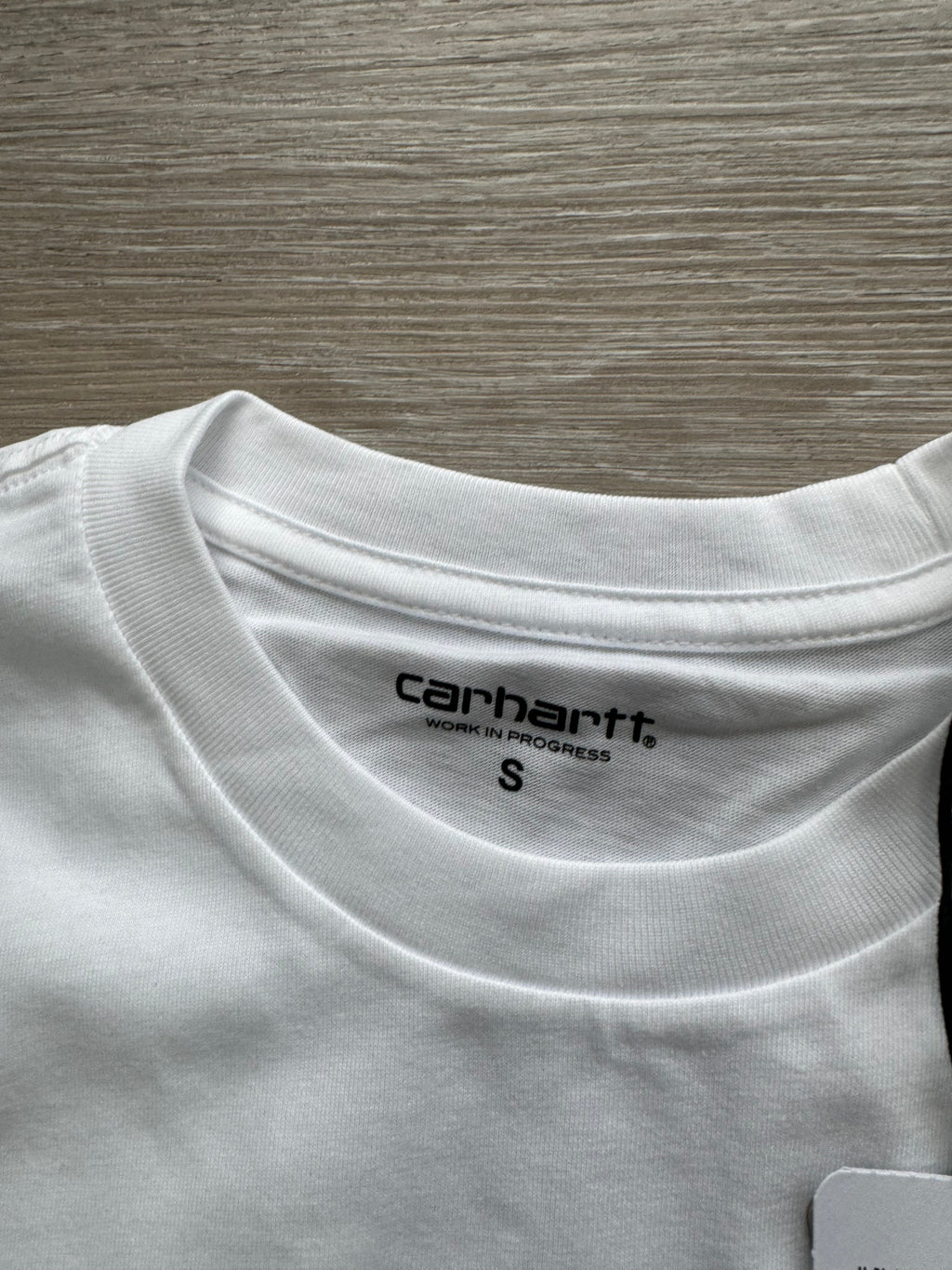 Carhartt Plain White T-Shirt - Small