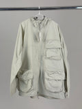 Snow Peak Indigo C/N Parka (Ivory) - XL