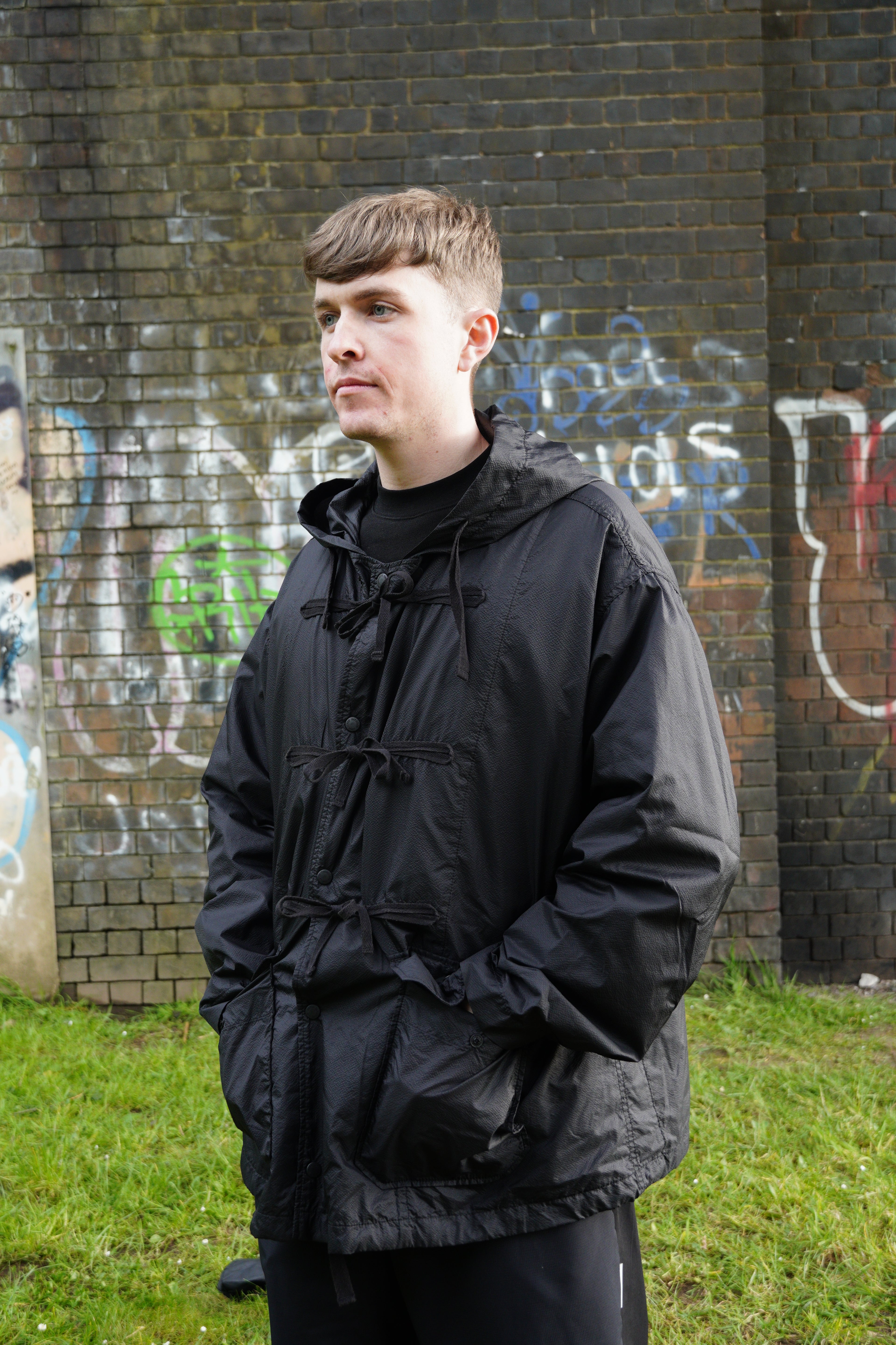 Engineered Garments Nylon Micro Ripstop LT Parka - Large