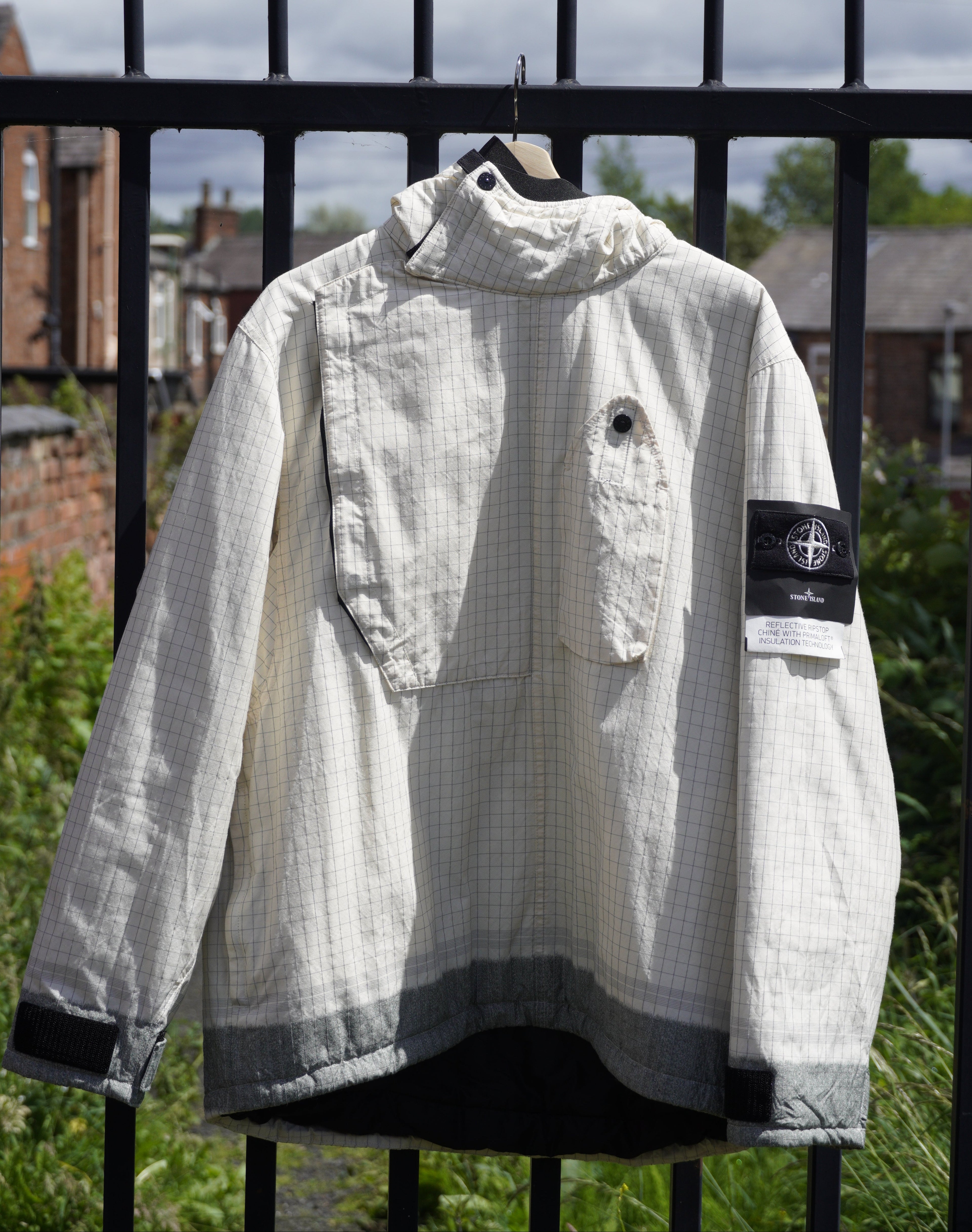 Stone Island Reflective Ripstop Chine with Primaloft Insulation - Large